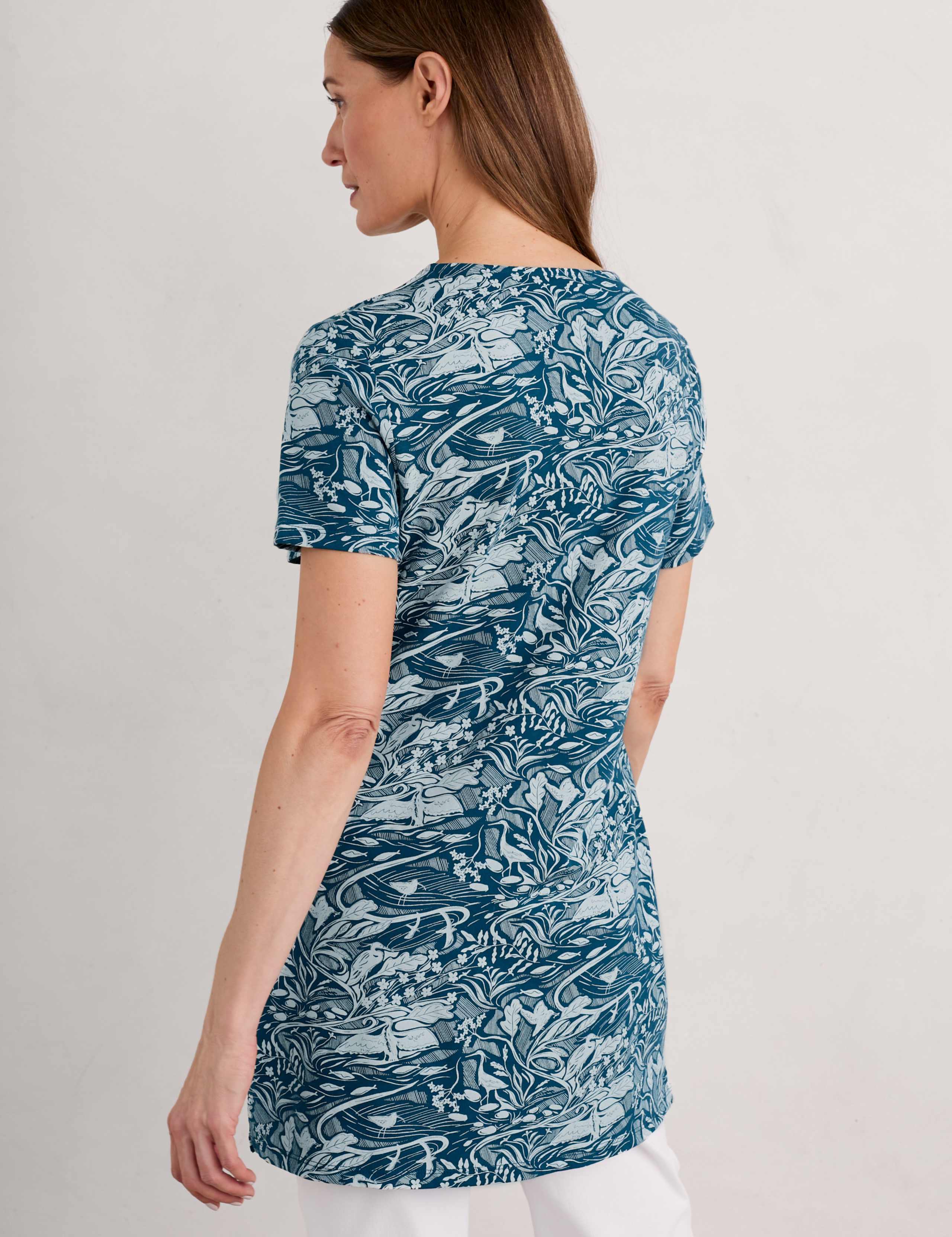 Pure Cotton Printed Tunic 4 of 5