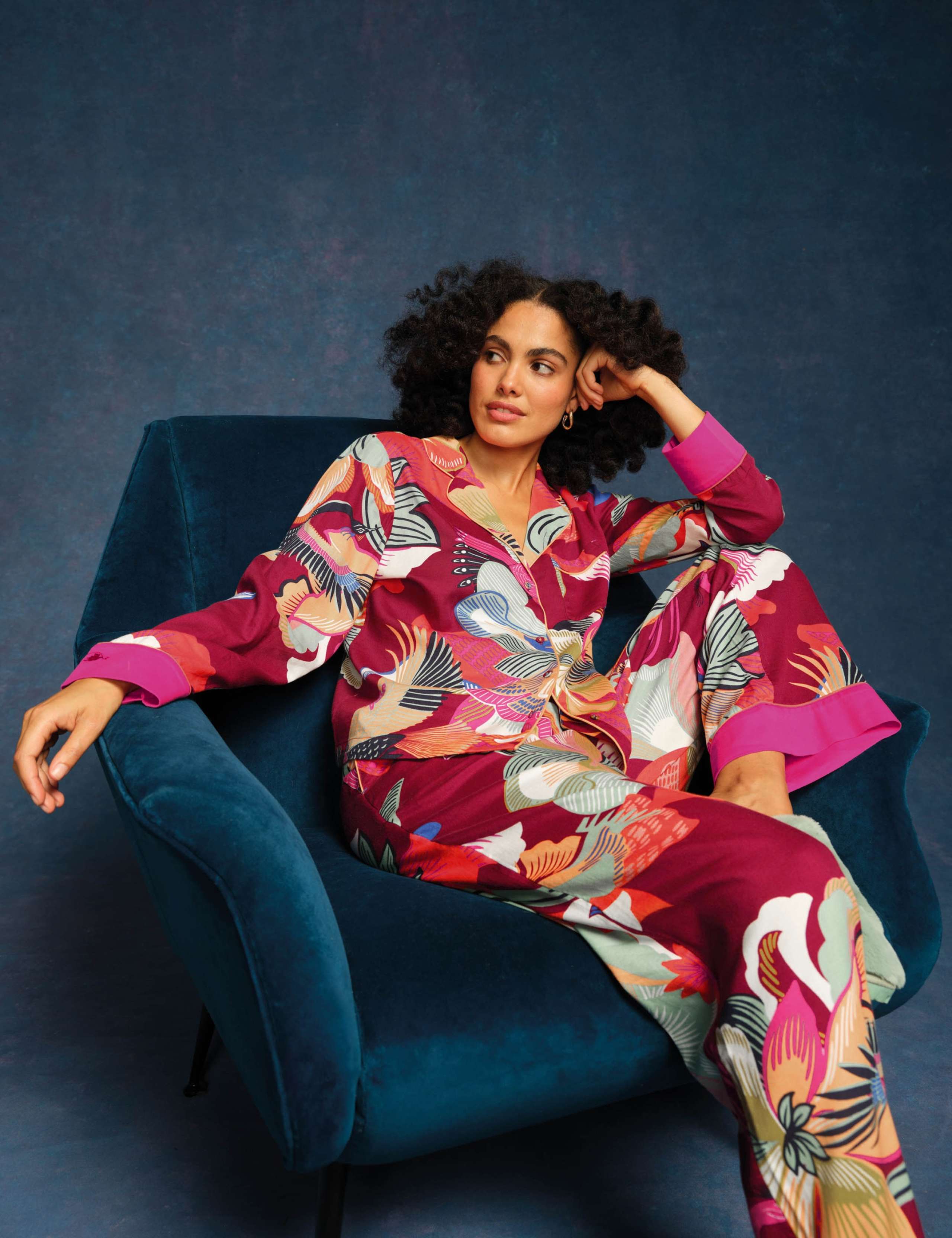 Cotton Rich Printed Pyjama Top 7 of 7