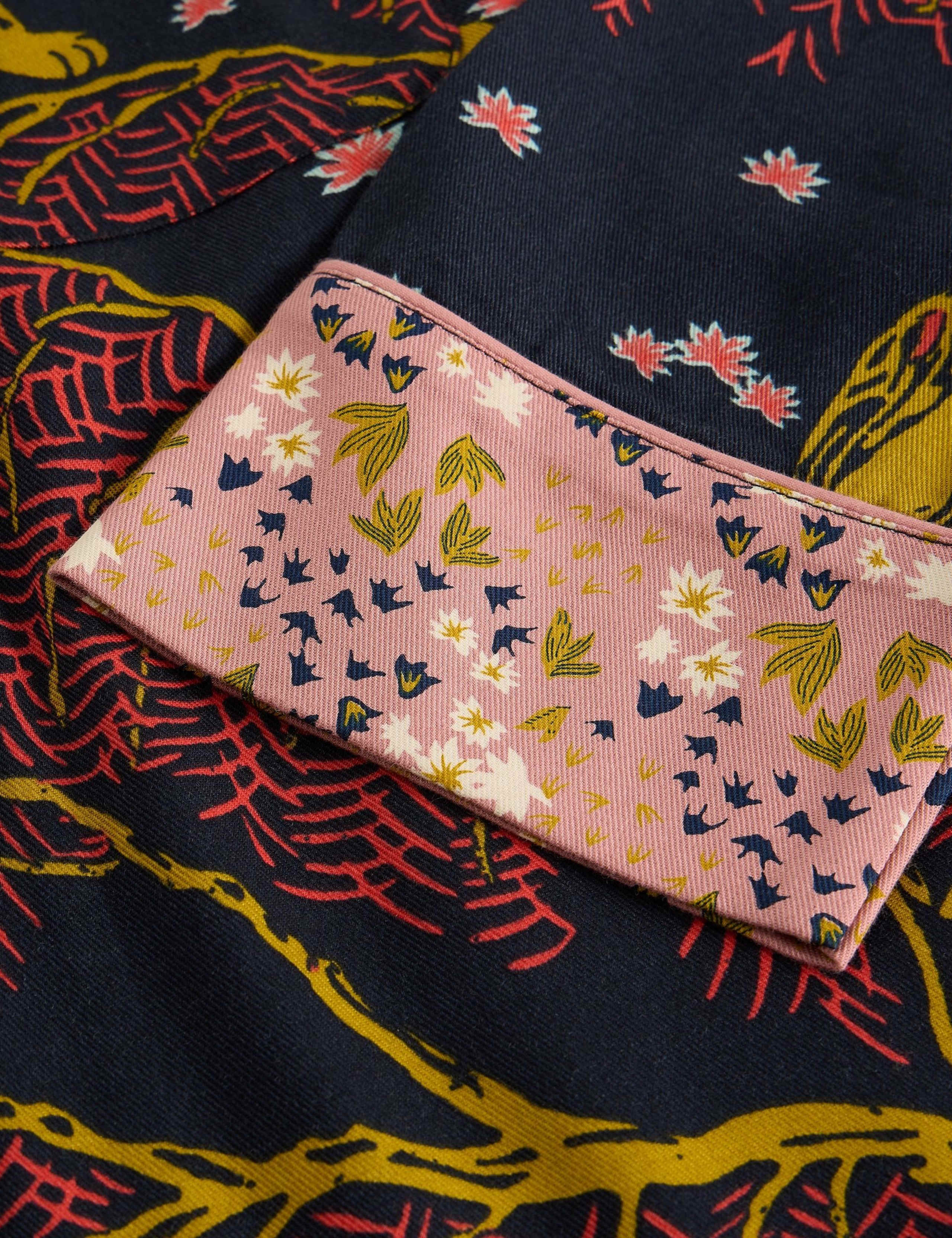 Cotton Rich Printed Pyjama Top 6 of 7