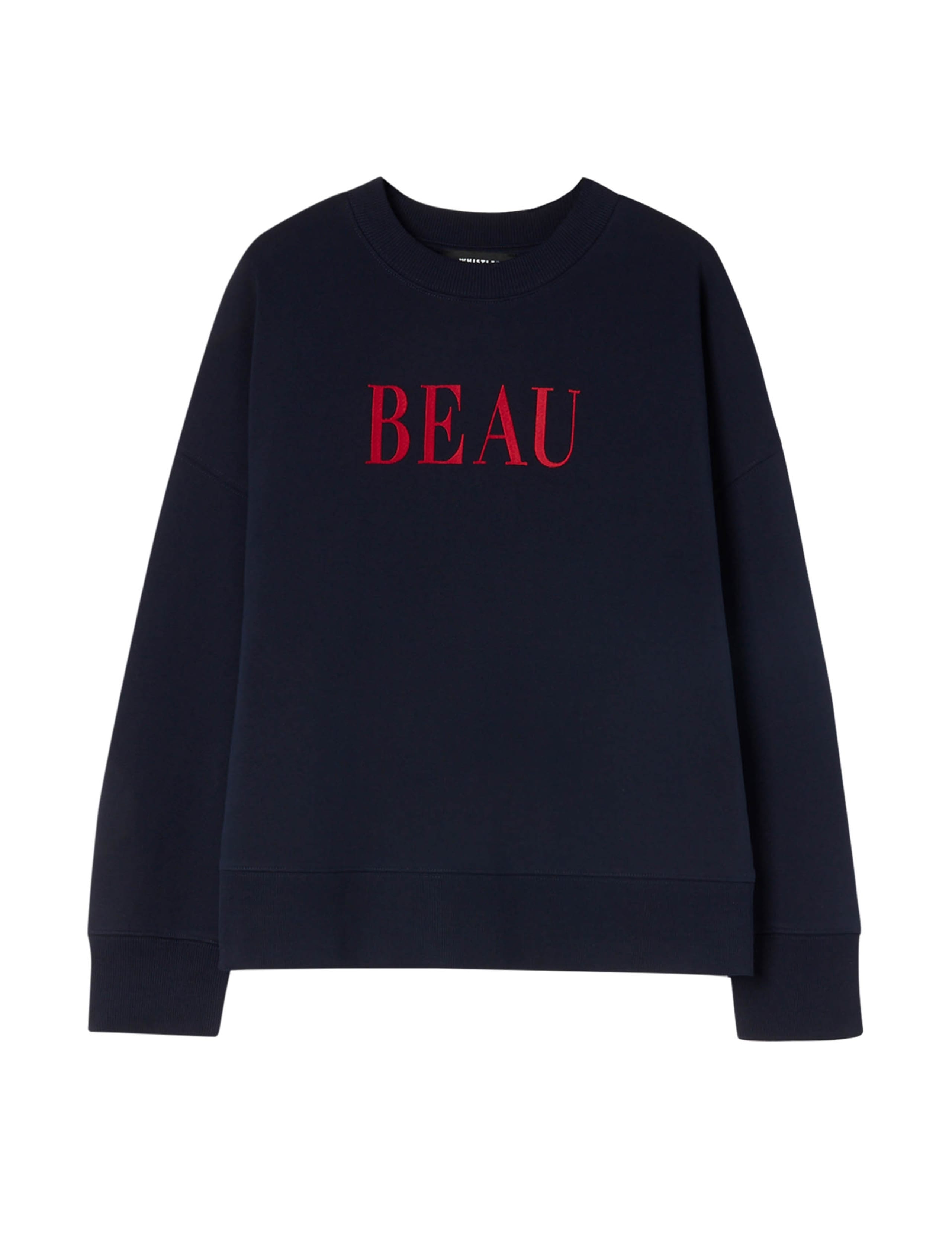 Pure Cotton Beau Slogan Sweatshirt 2 of 7