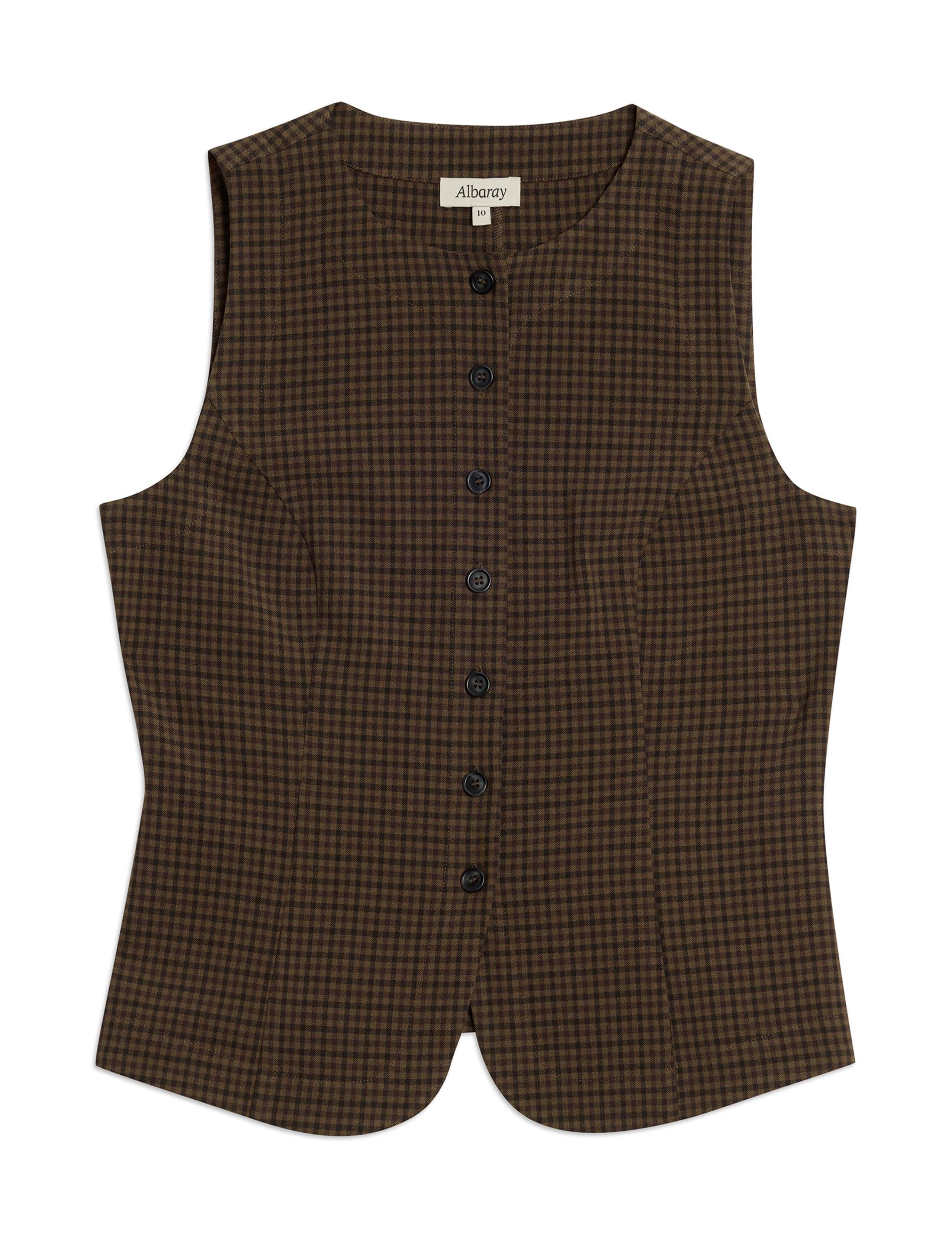 Gingham Waistcoat 2 of 5