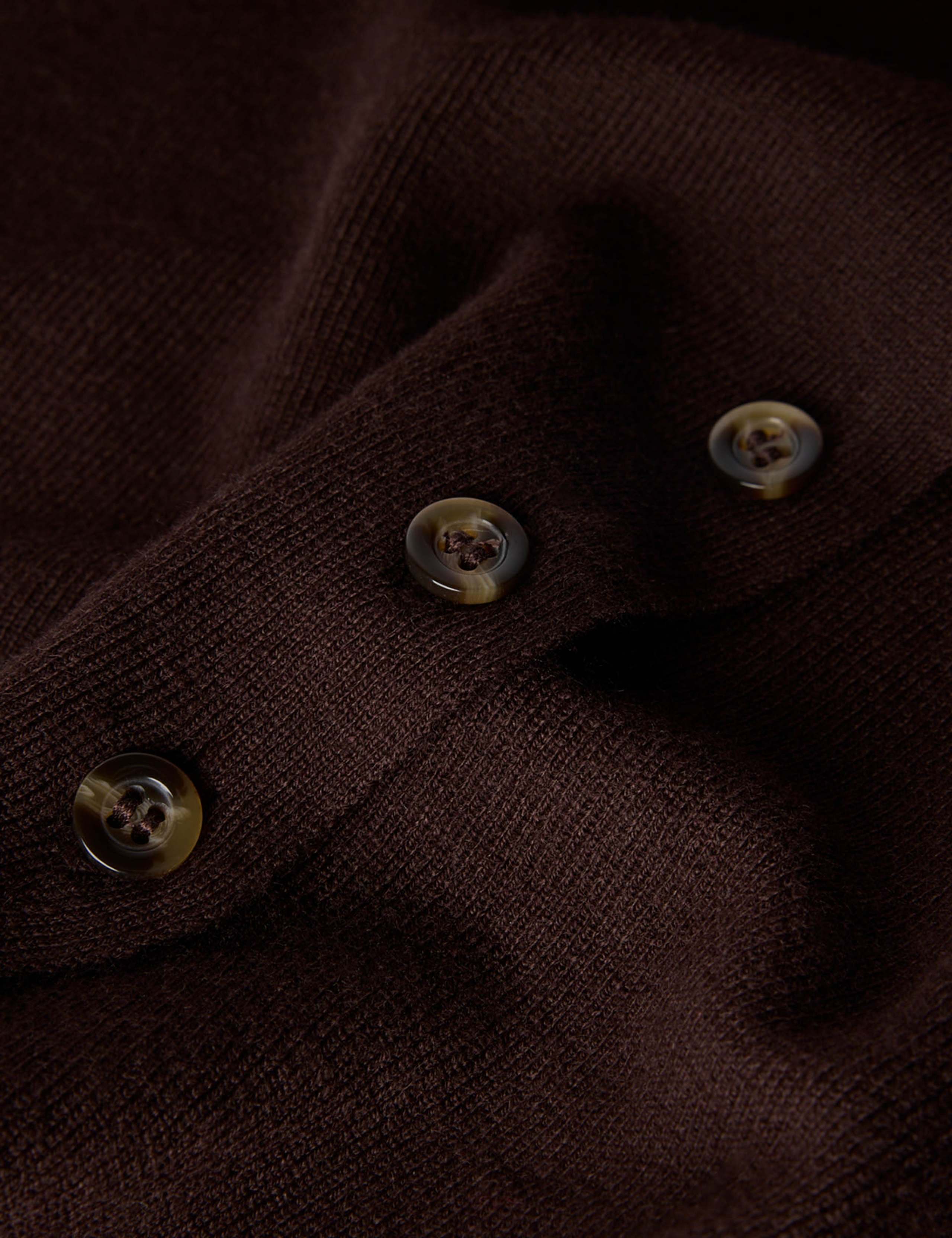 Cotton Rich Crew Neck Cardigan 3 of 7