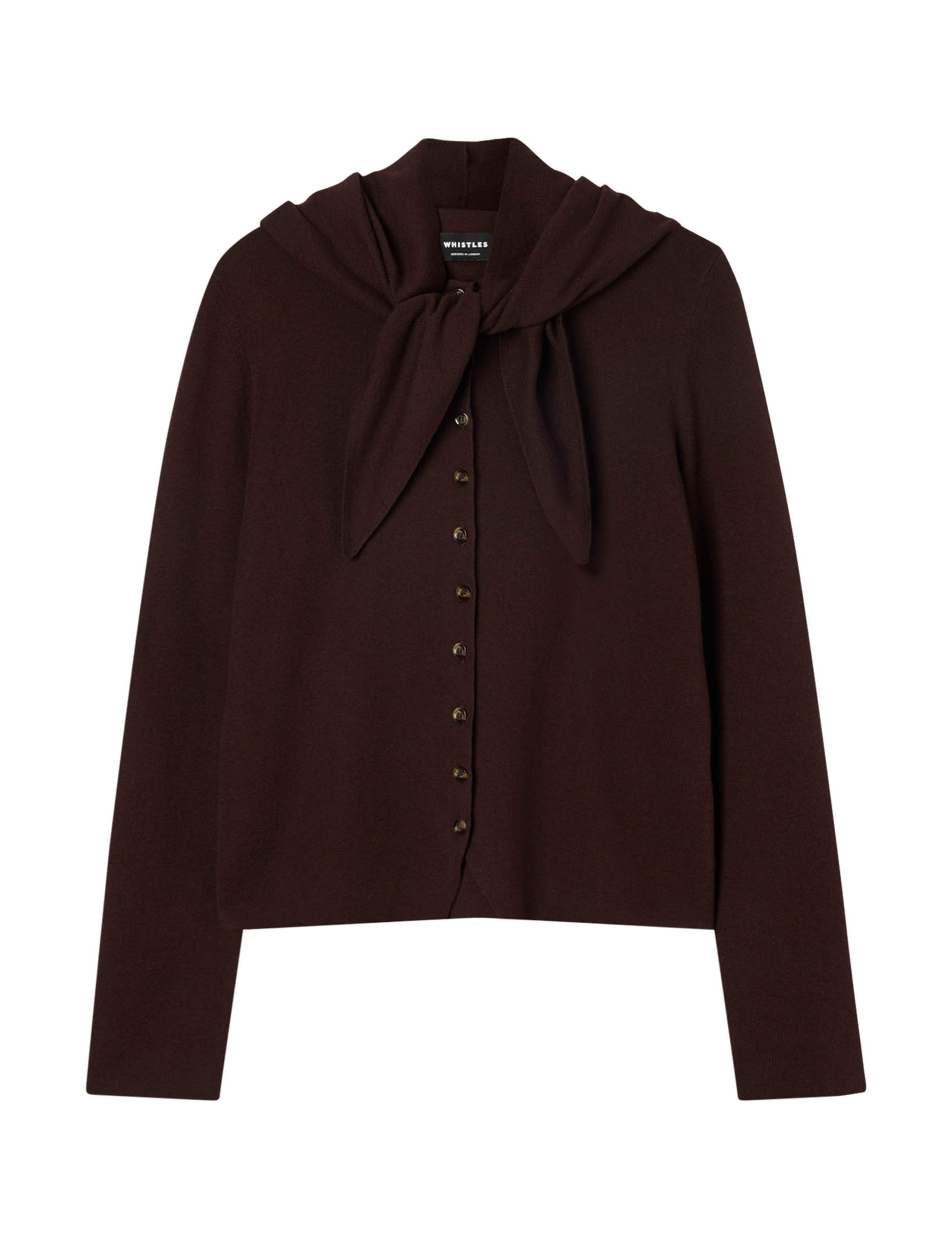 Cotton Rich Crew Neck Cardigan 2 of 7