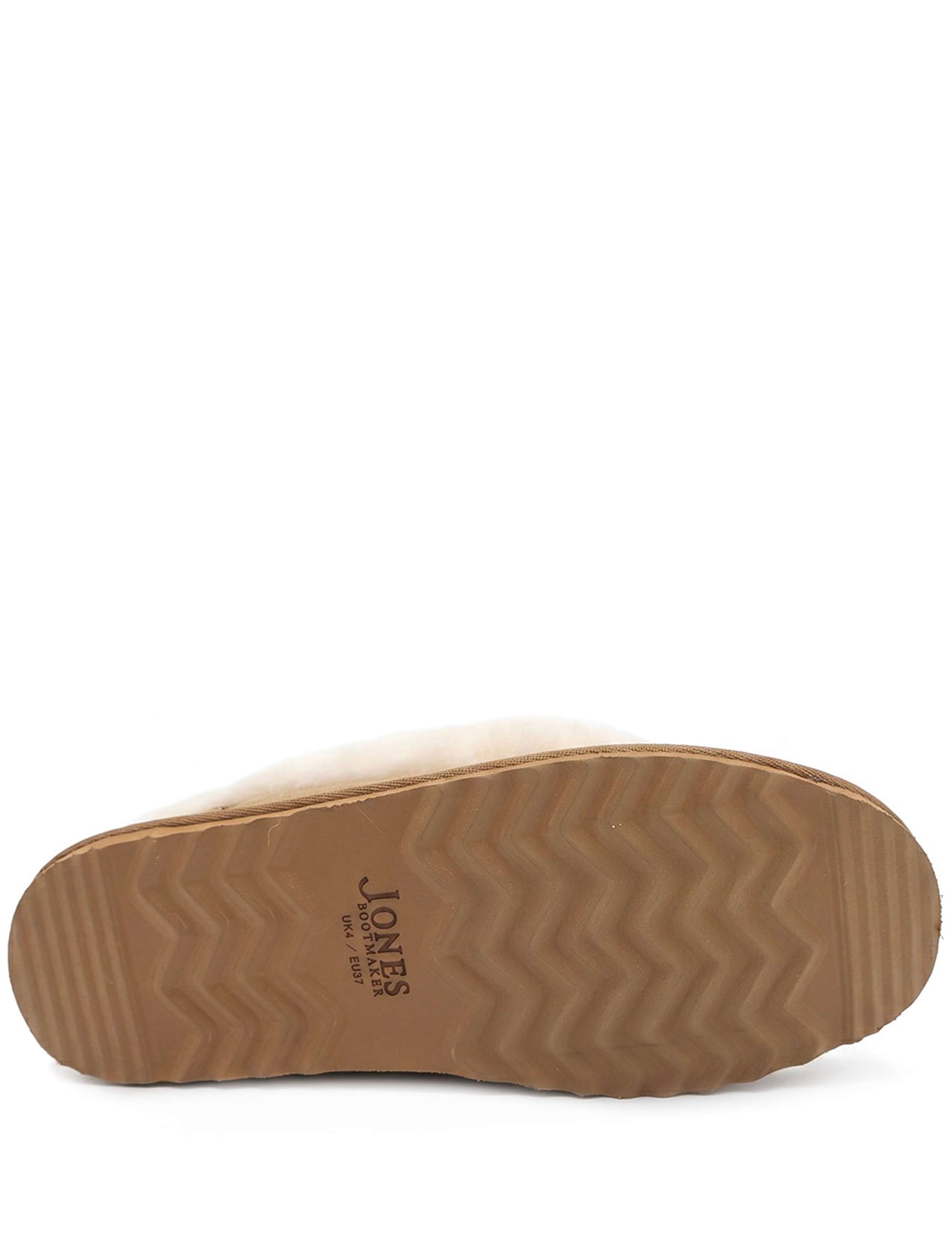 Faux Fur Lined Round Toe Ballerina Slippers 6 of 6