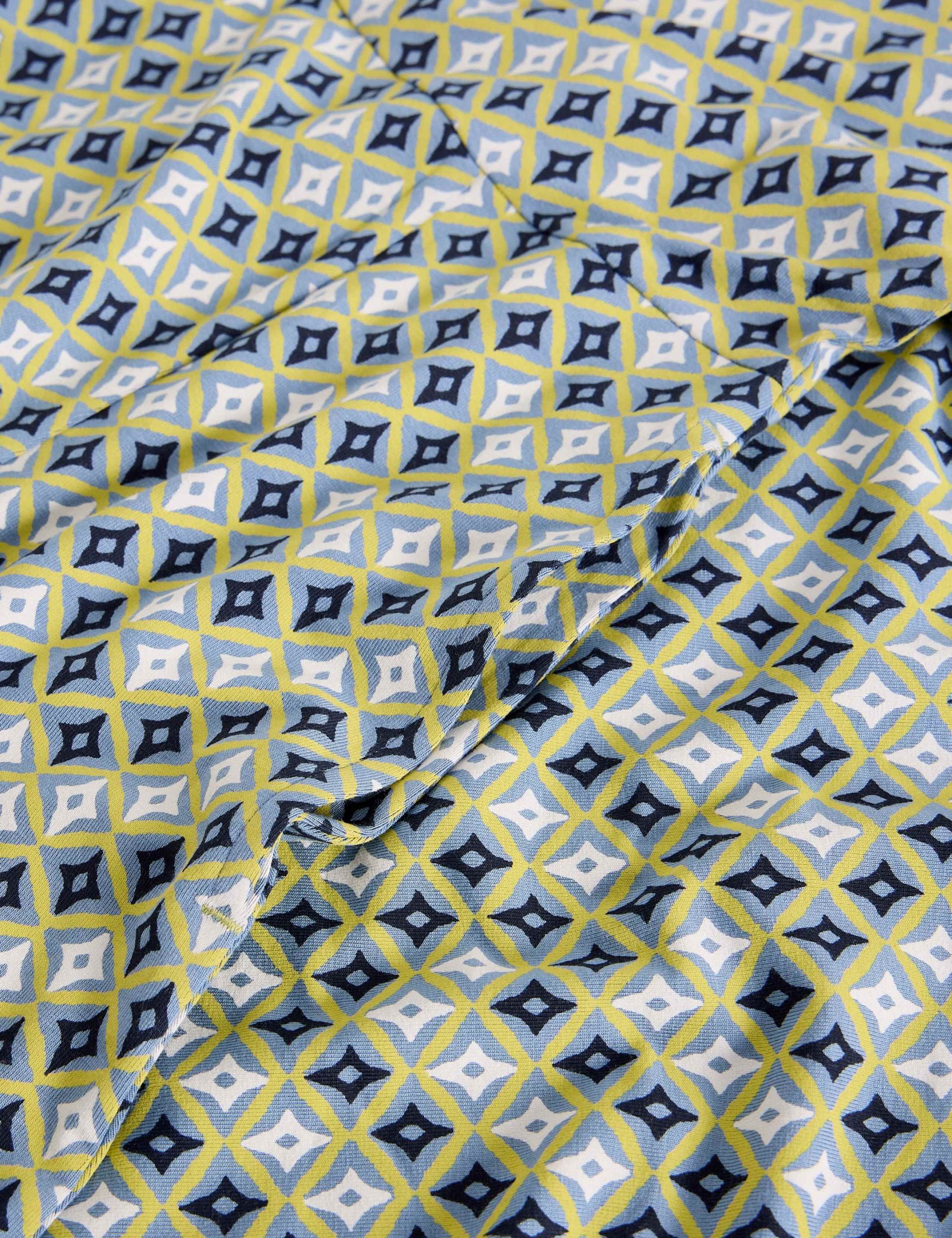 Jersey Round Neck Waisted Midi Dress 3 of 6