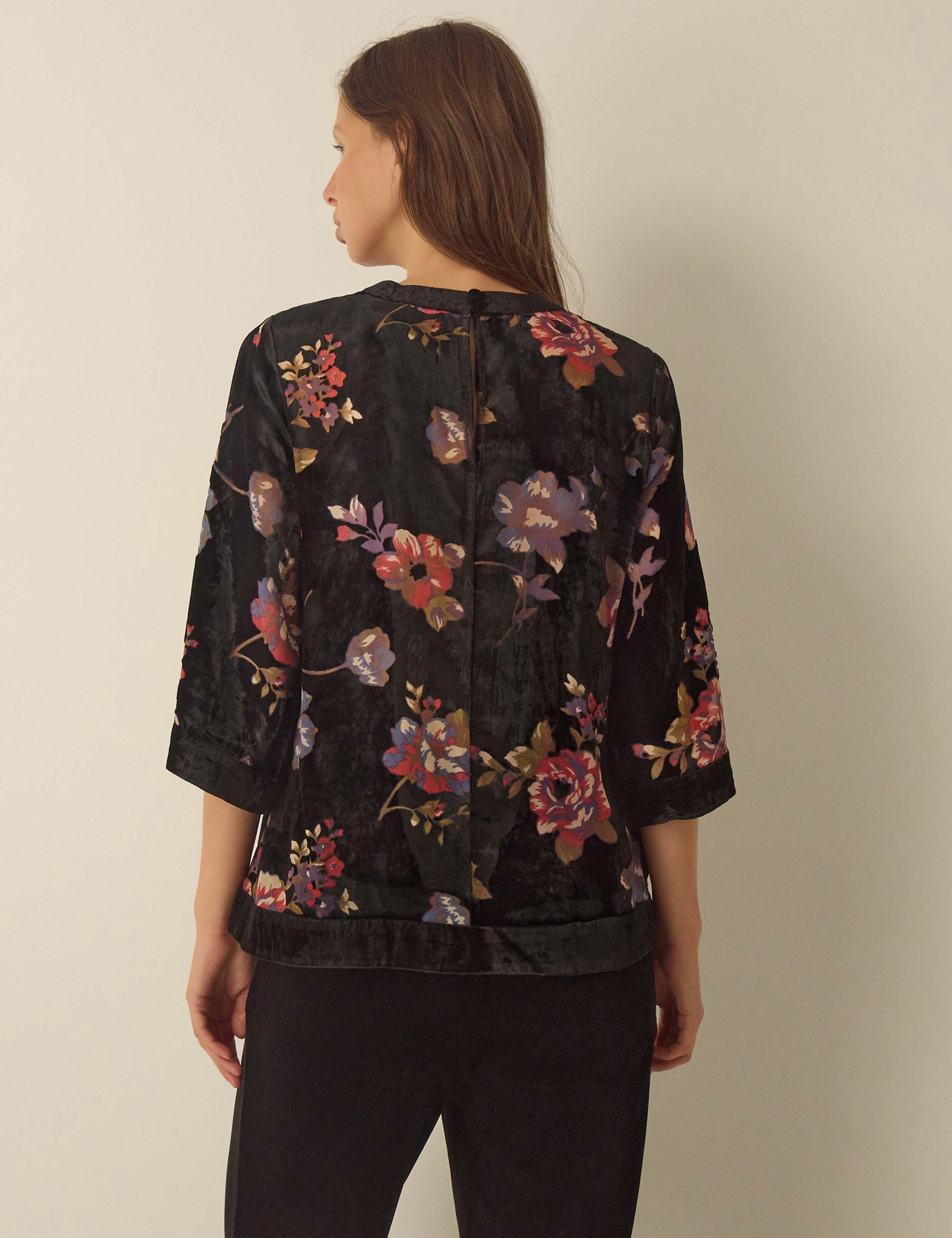 Printed Round Neck Top 2 of 4