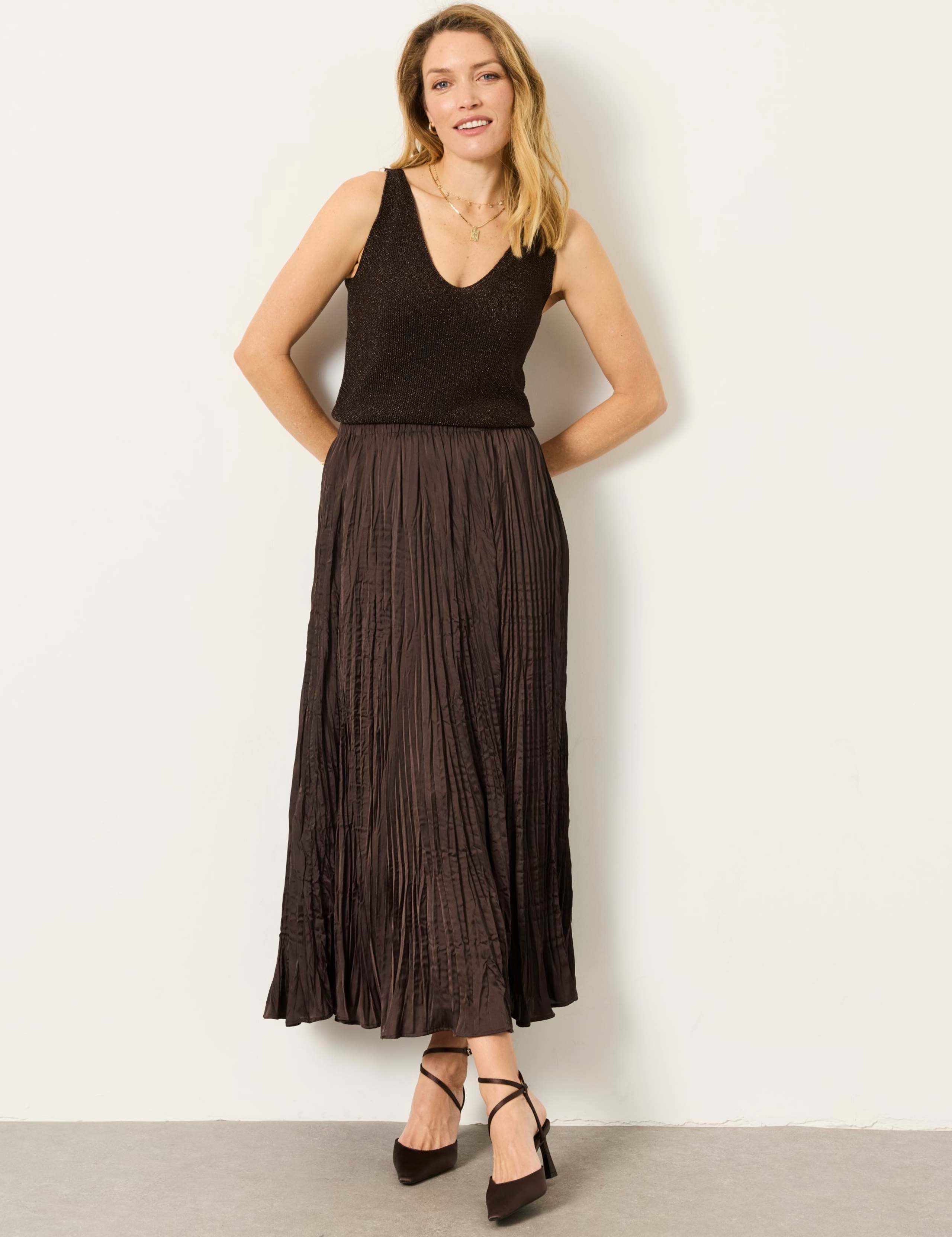 Sparkly V-Neck Vest Top 3 of 6