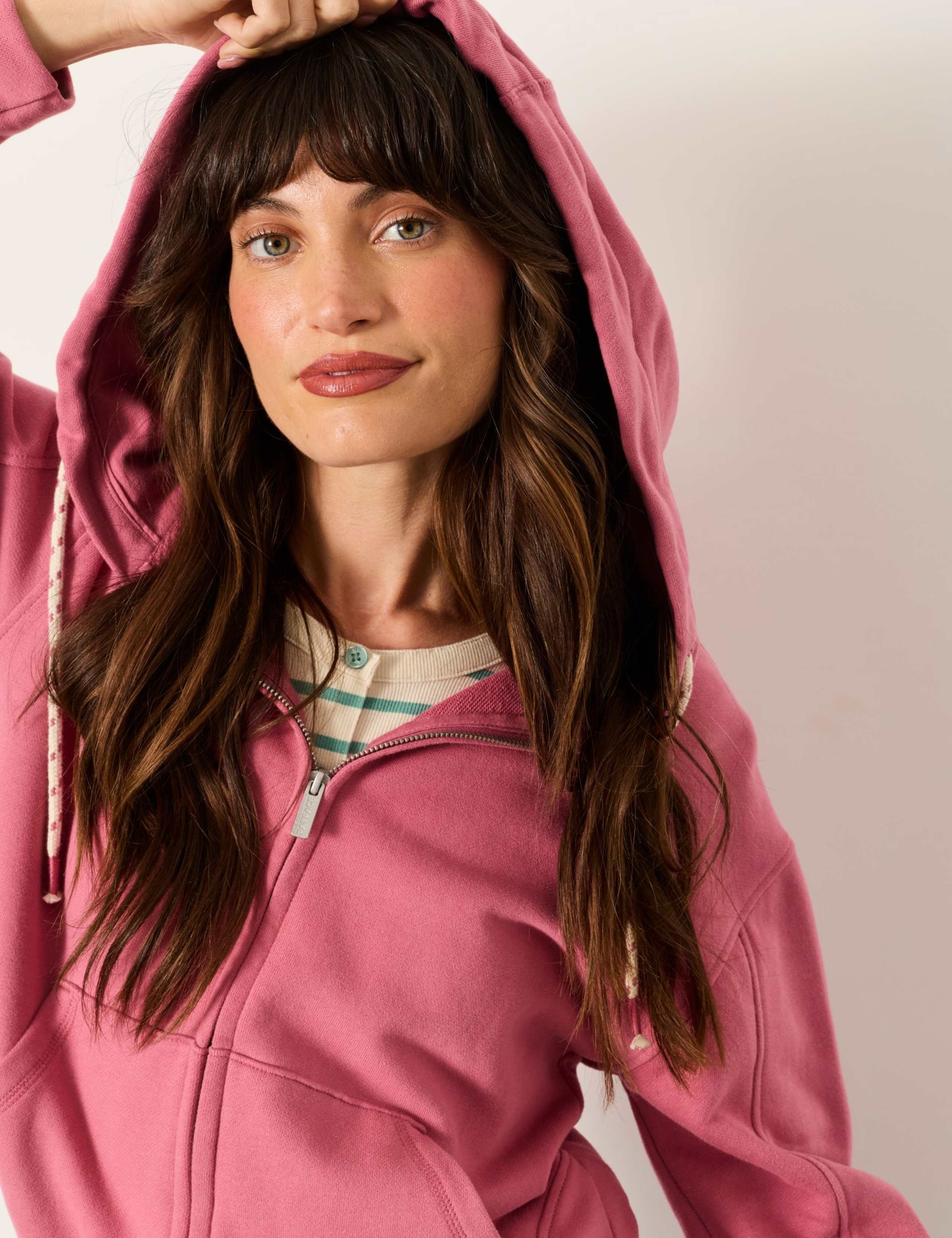 Pure Cotton Zip-Up Hoodie 4 of 5