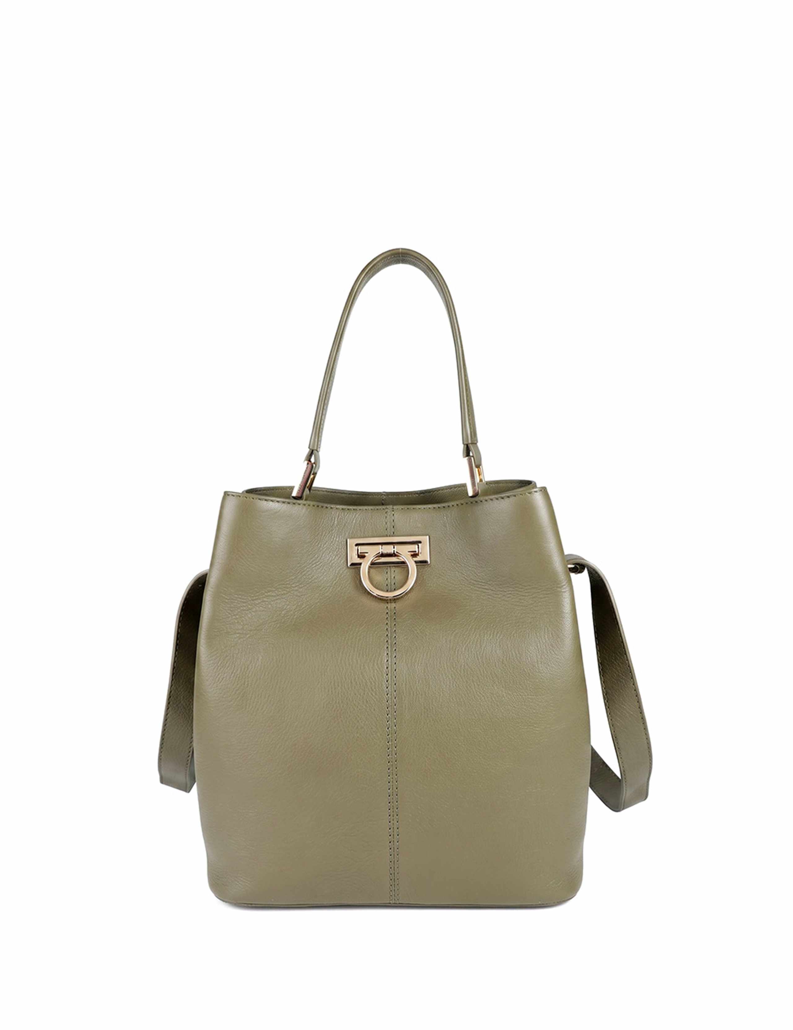 Leather Shoulder Bag 3 of 6