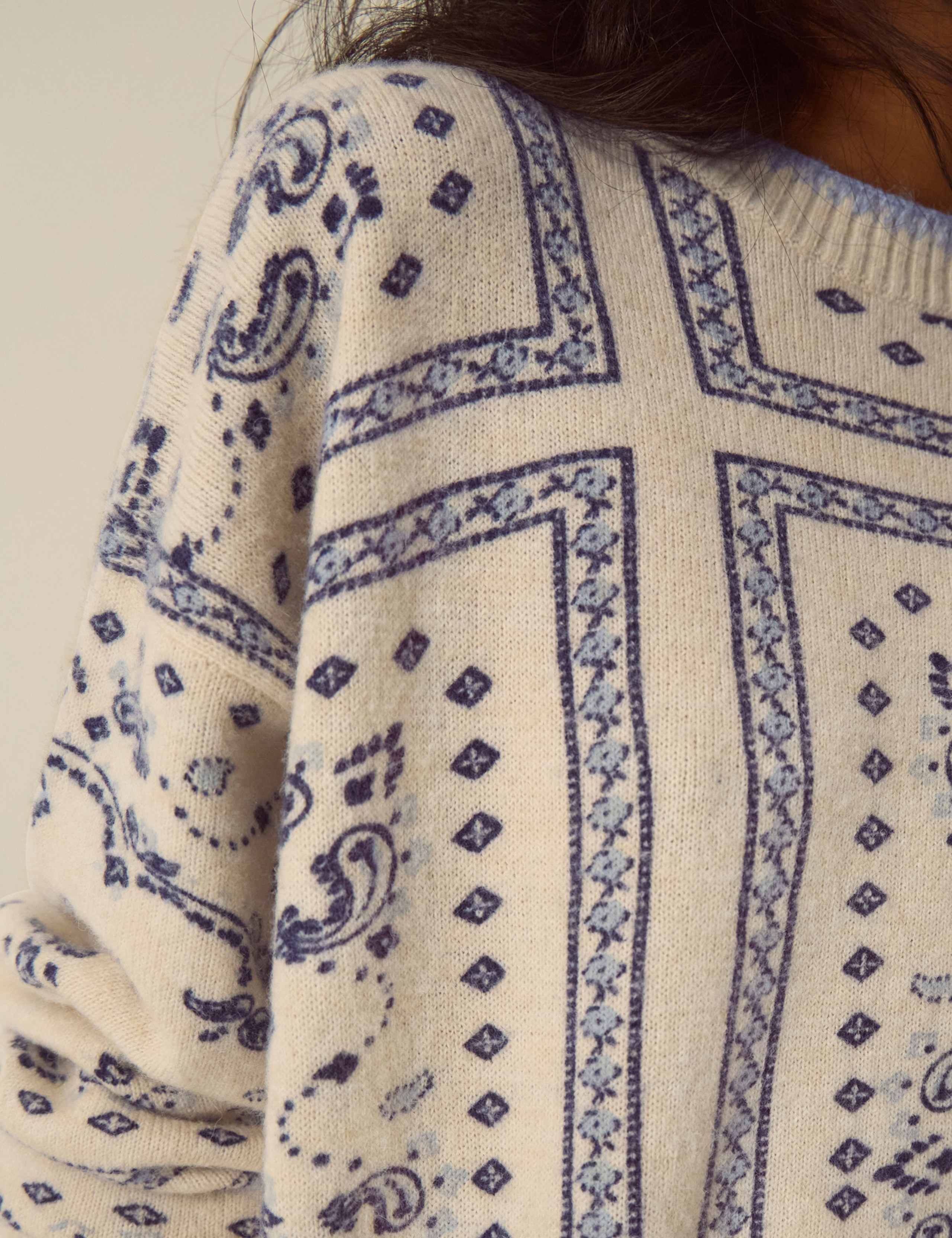 Paisley Crew Neck Jumper 4 of 4