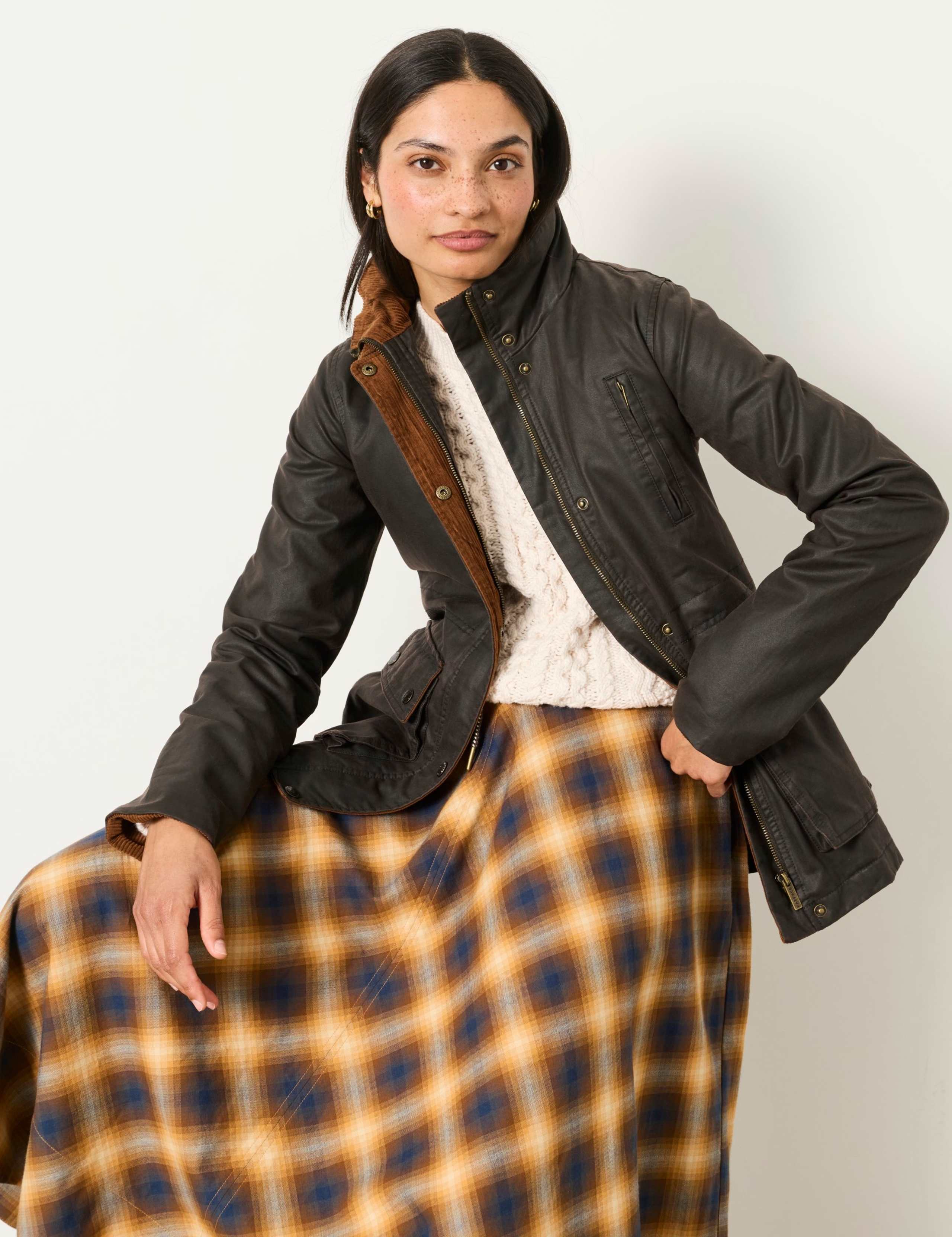 Cotton Rich Hooded Utility Jacket 3 of 6