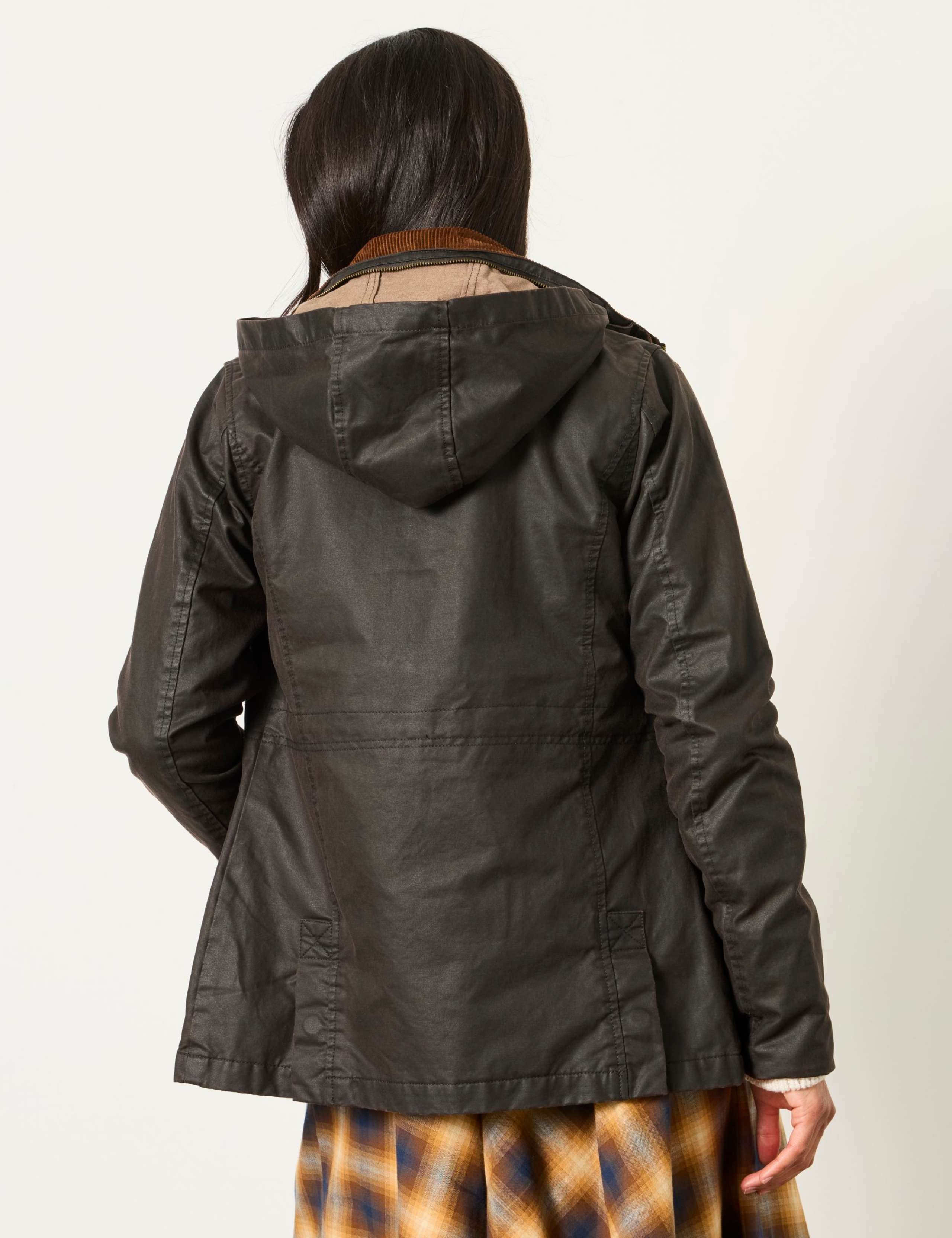 Cotton Rich Hooded Utility Jacket 5 of 6