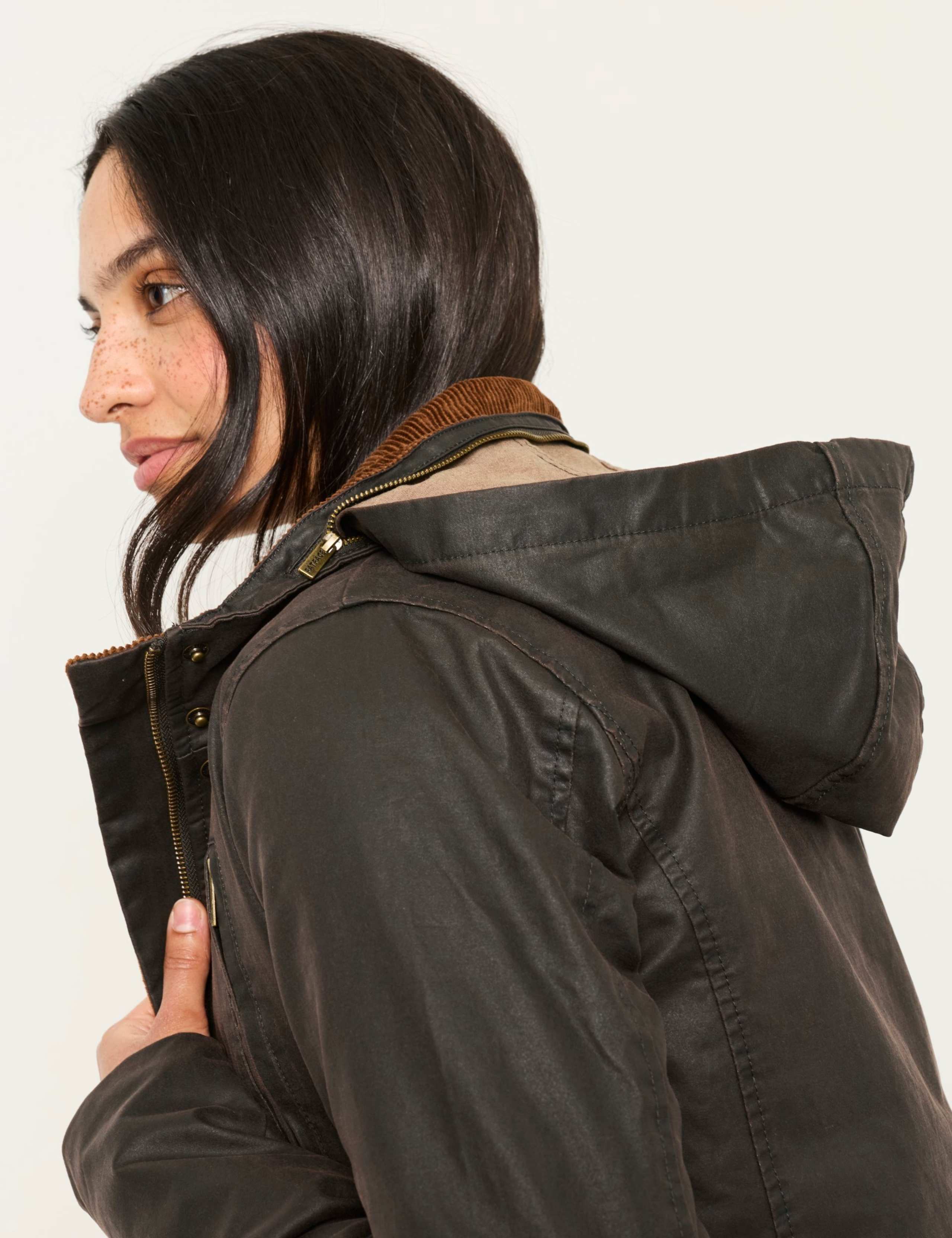 Cotton Rich Hooded Utility Jacket 6 of 6
