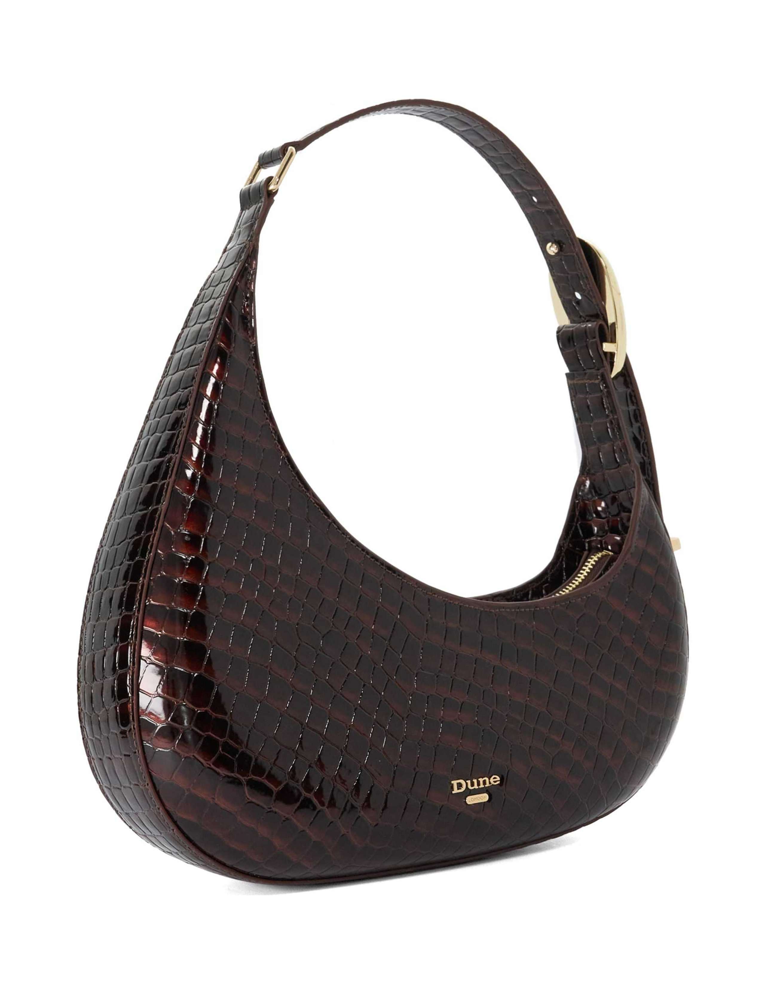 Assymetric Leather Shoulder Bag 2 of 5