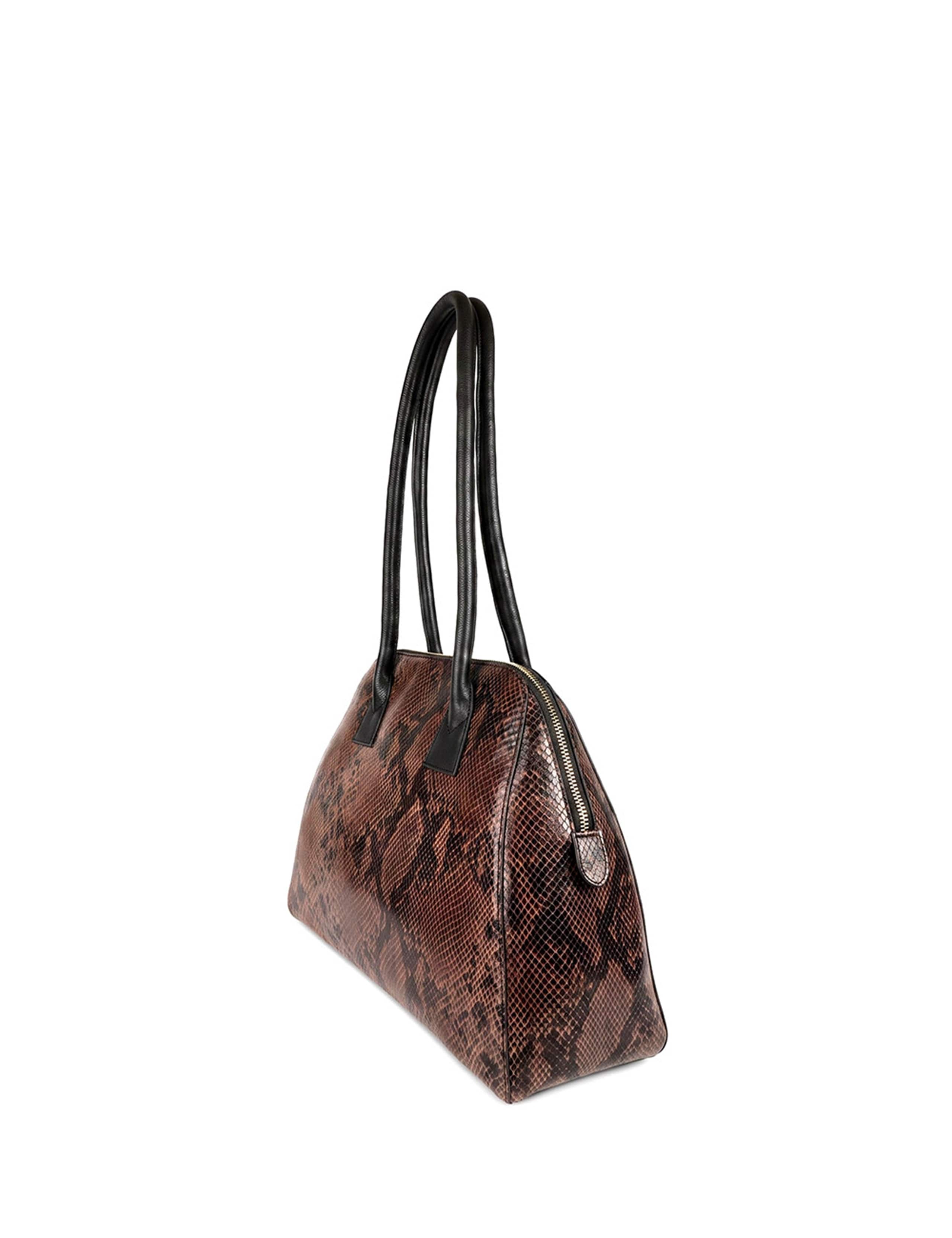 Leather Multi Pocket Shoulder Bag 4 of 6