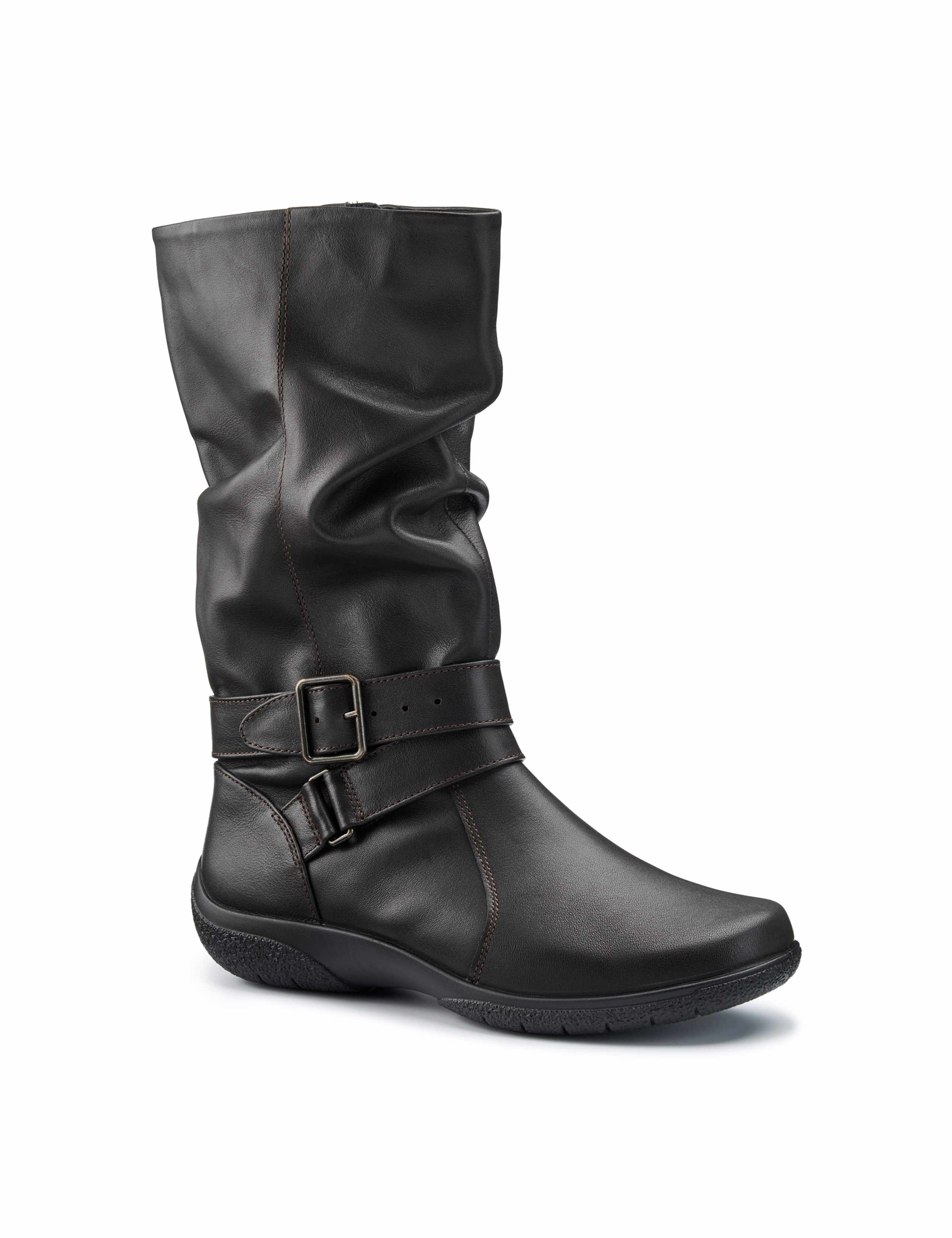 Ballinderry Leather Flat Boots 2 of 4