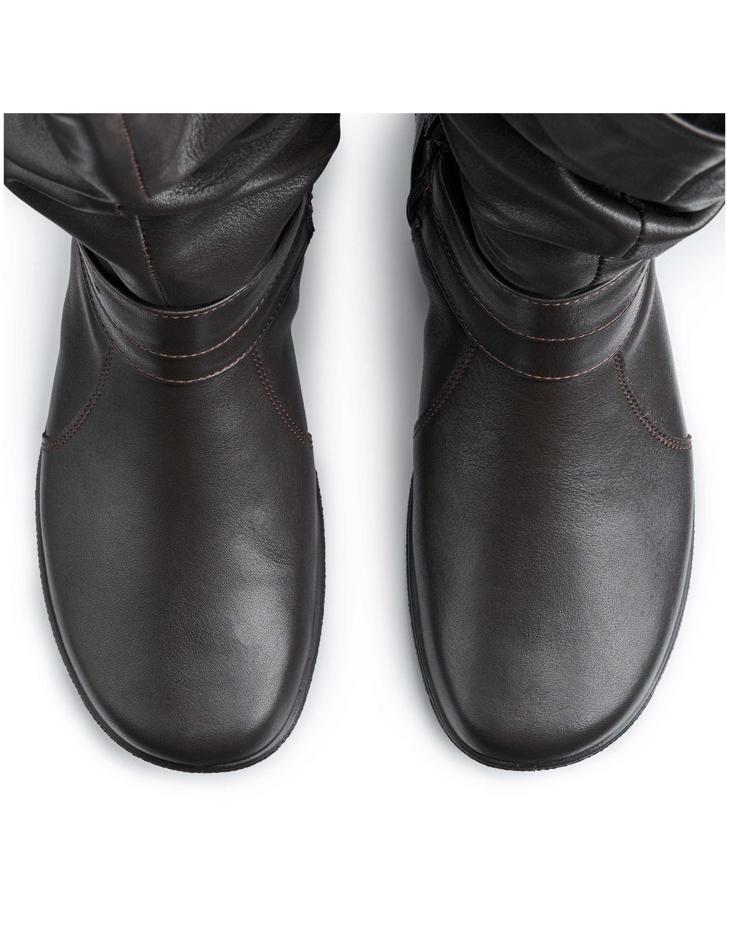 Ballinderry Leather Flat Boots 3 of 4