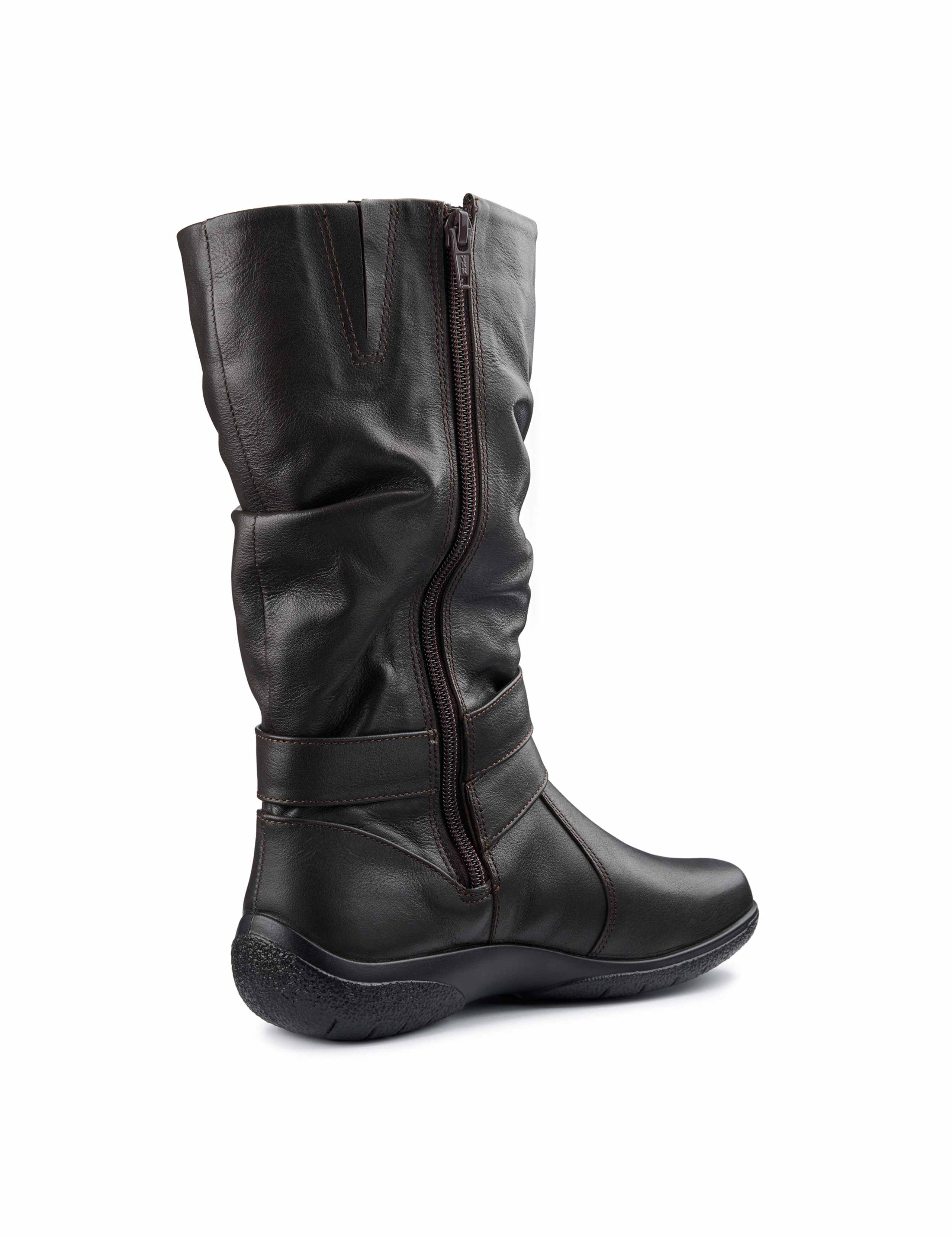 Ballinderry Leather Flat Boots 4 of 4