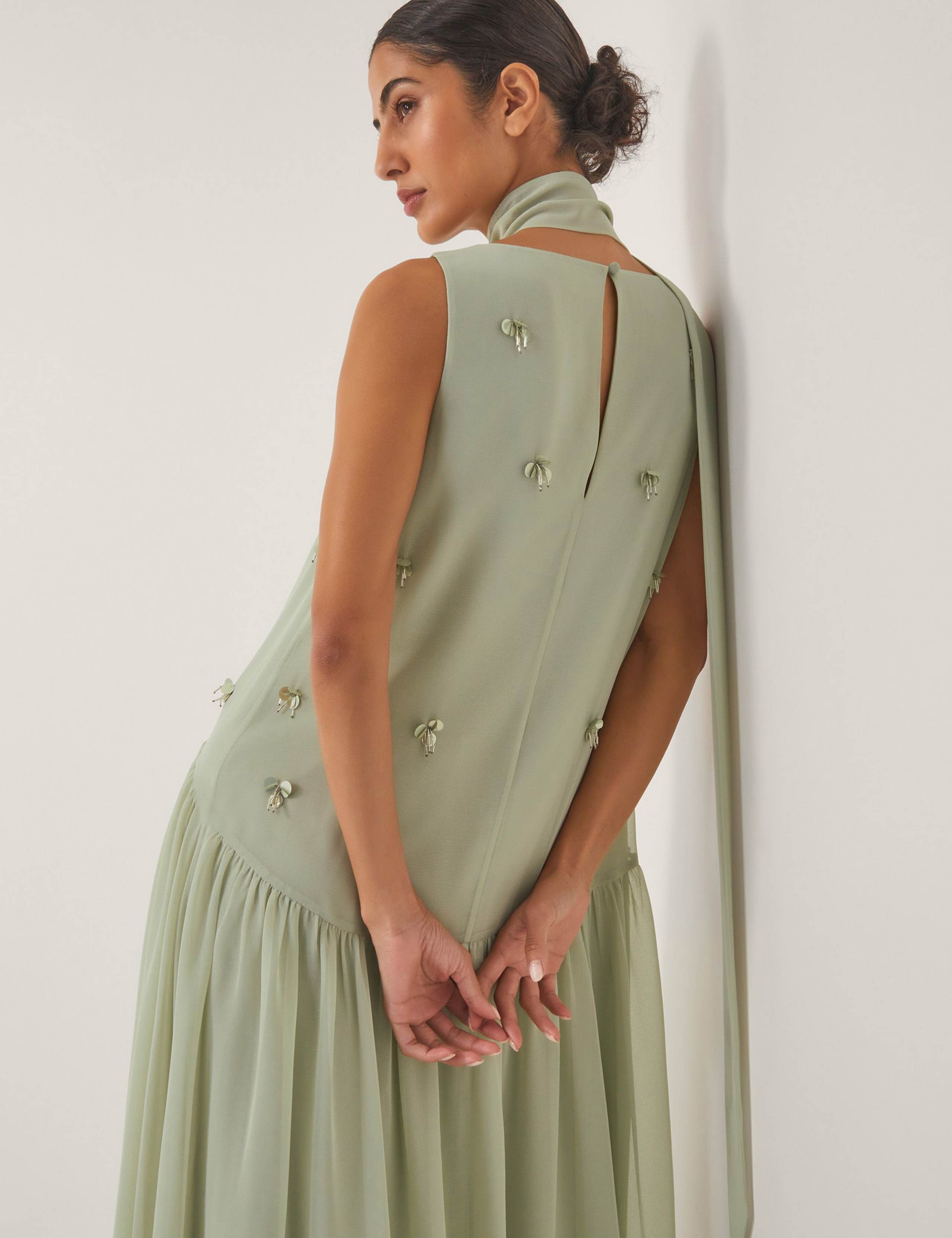 Embellished Maxi Swing Dress 4 of 5