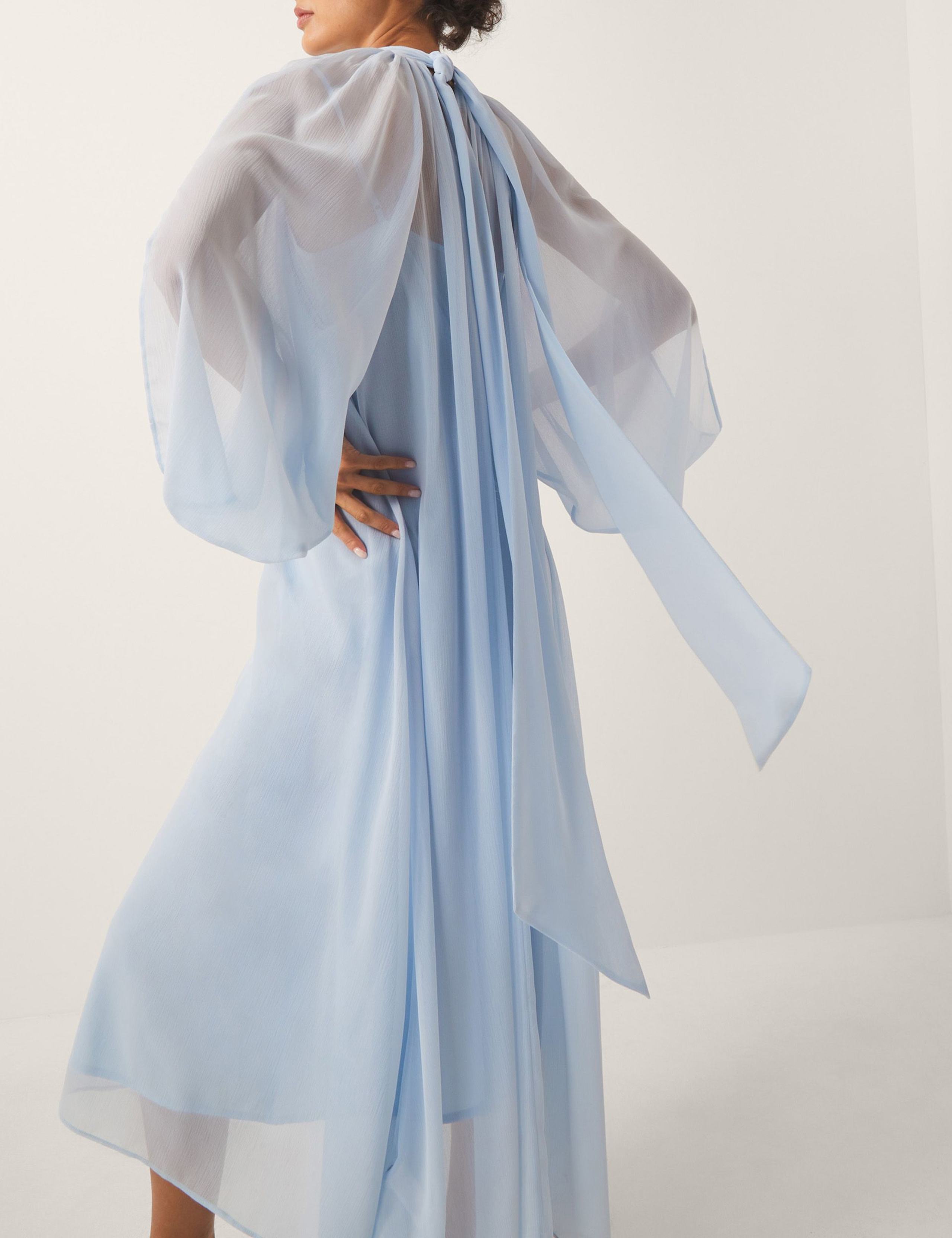 Chiffon High Neck Maxi Dress 5 of 6