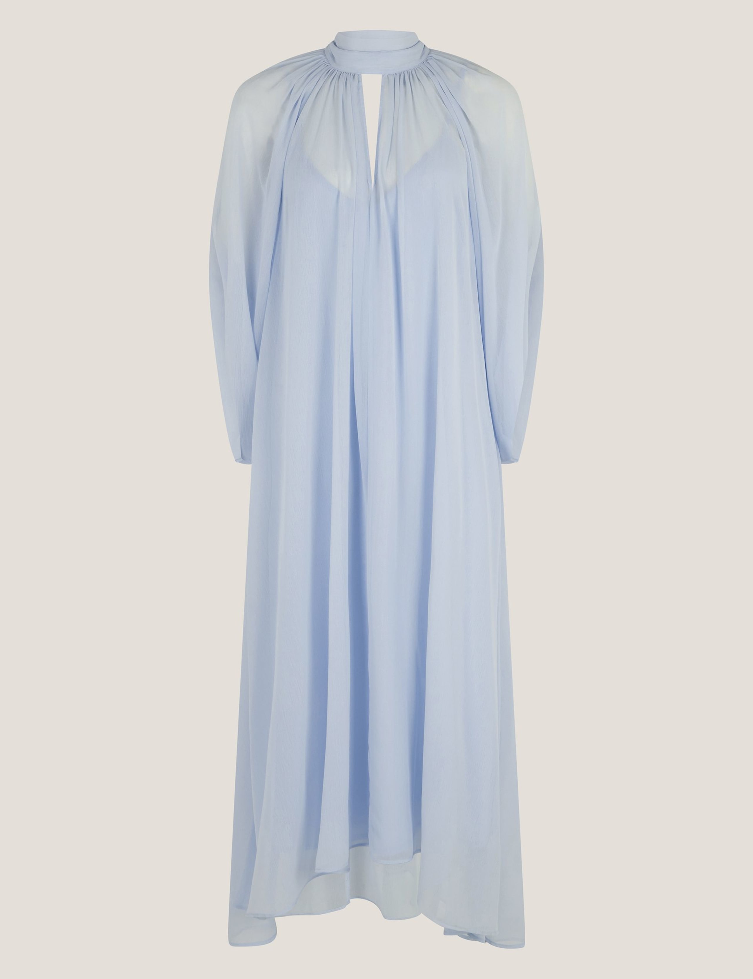Chiffon High Neck Maxi Dress 2 of 6
