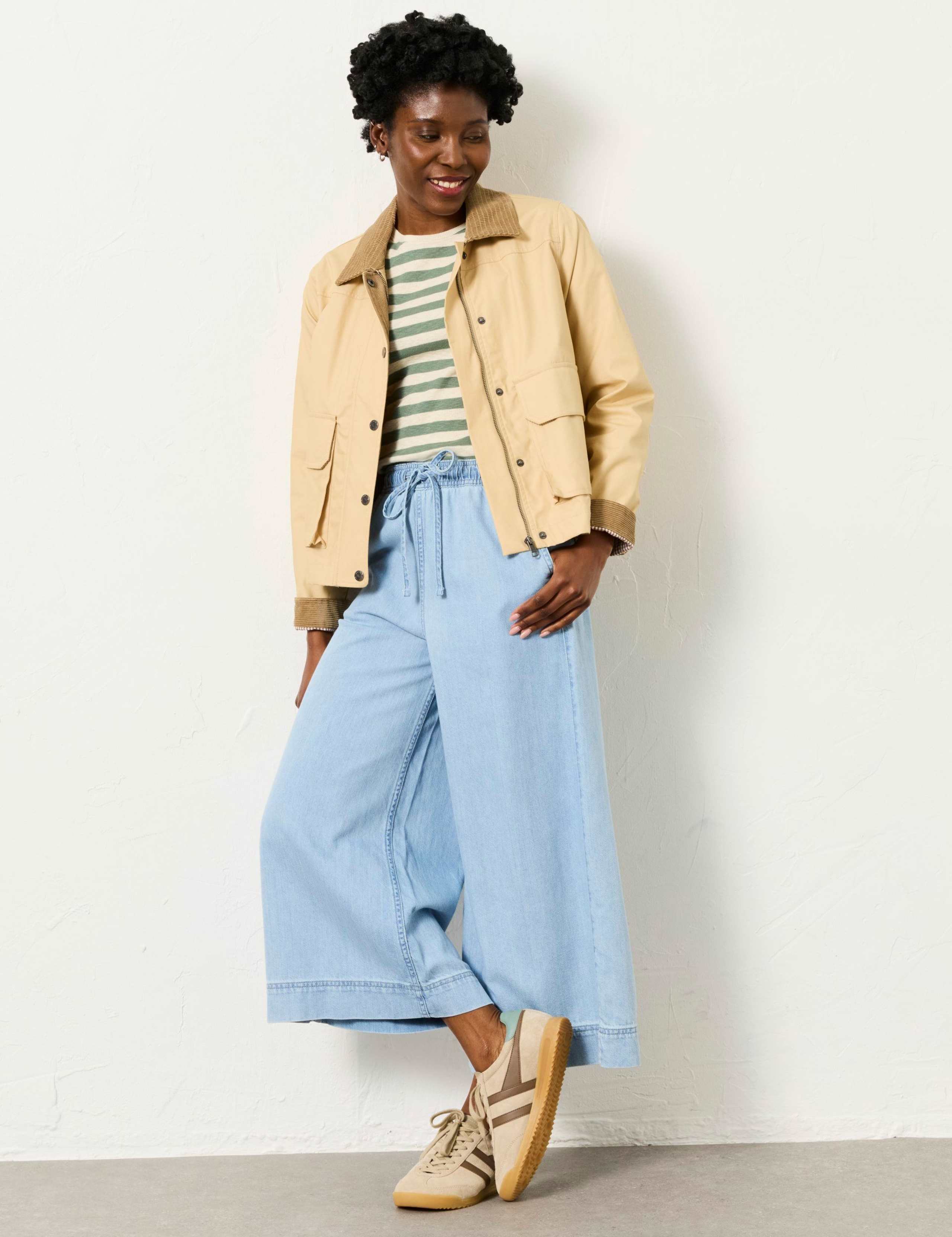 Wide Leg Ankle Grazer Jeans 5 of 7