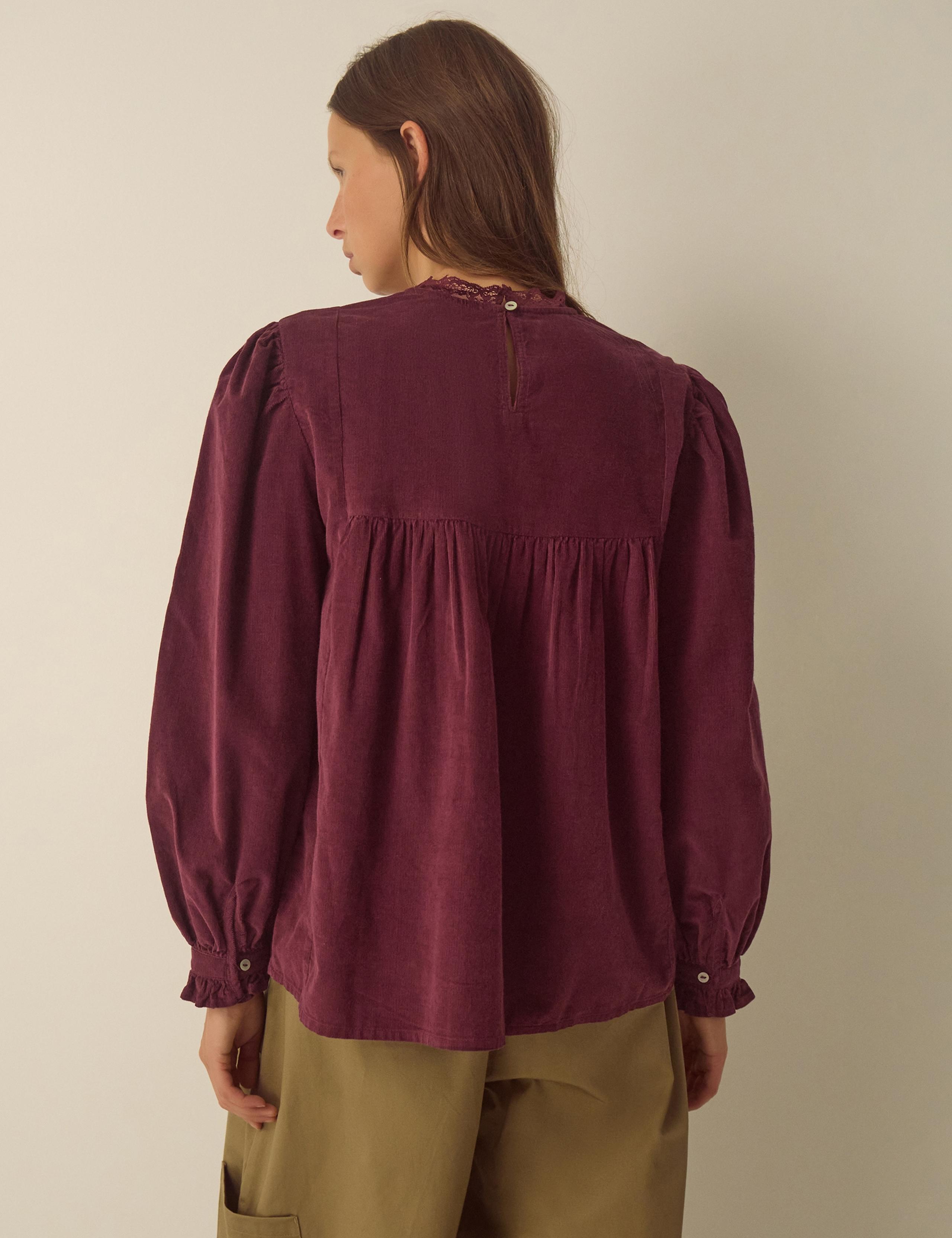 Cord High Neck Top 2 of 4