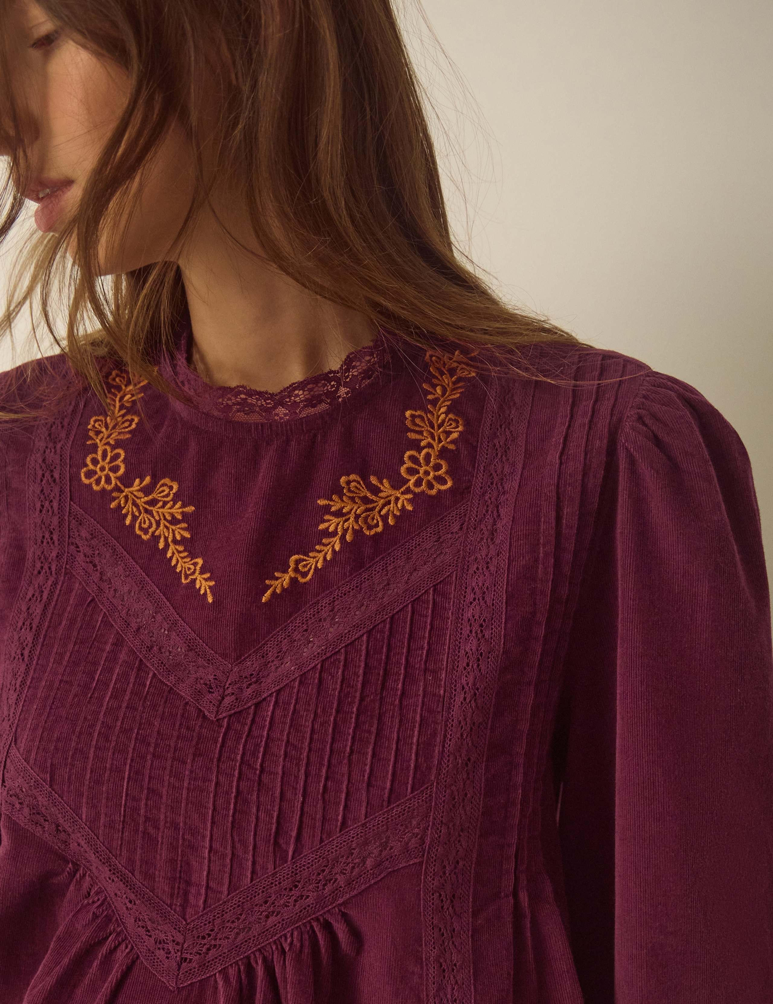 Cord High Neck Top 4 of 4