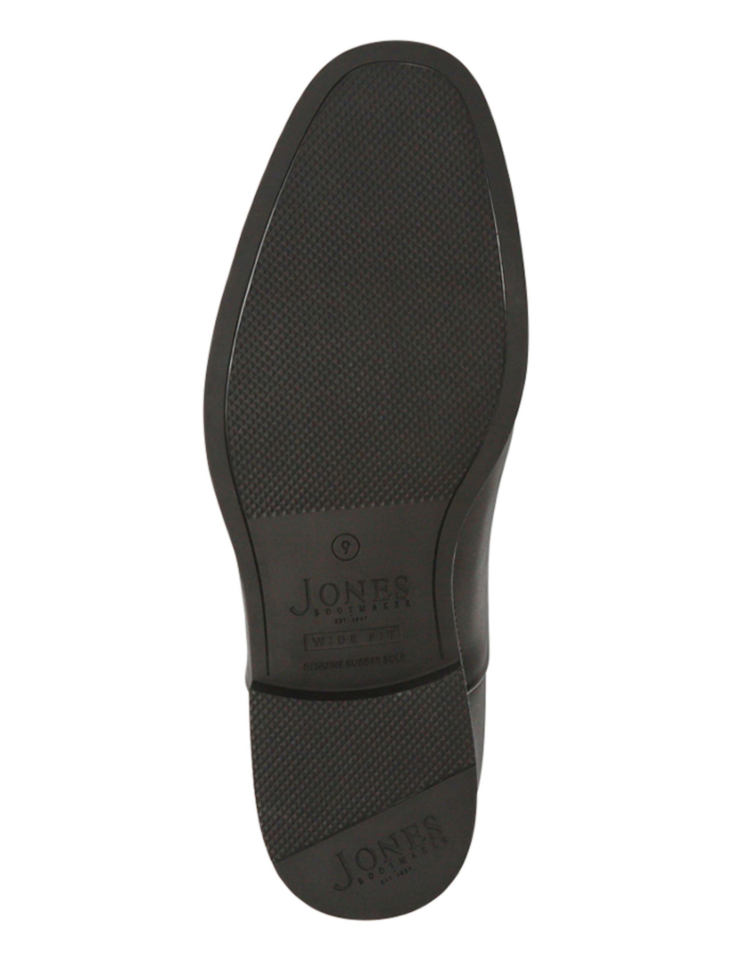 Wide Fit Leather Pull-on Oxford Shoes 4 of 6