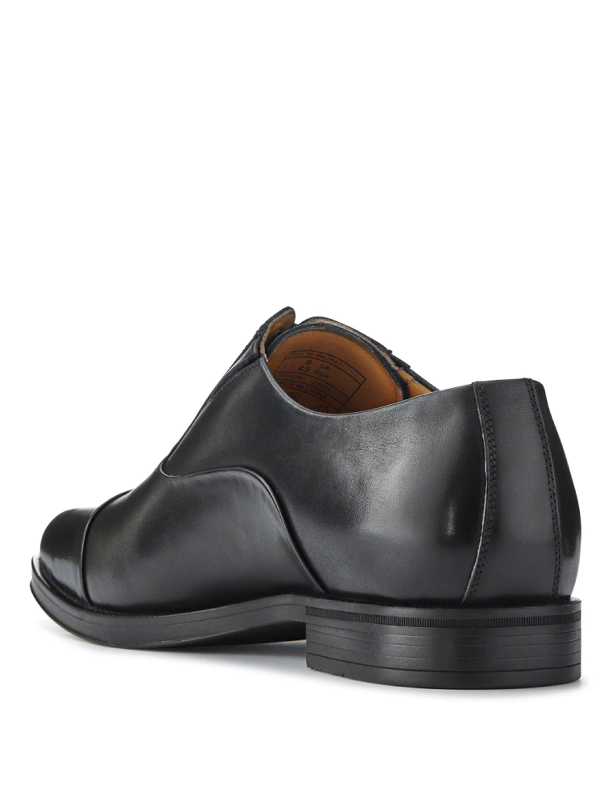 Wide Fit Leather Pull-on Oxford Shoes 5 of 6