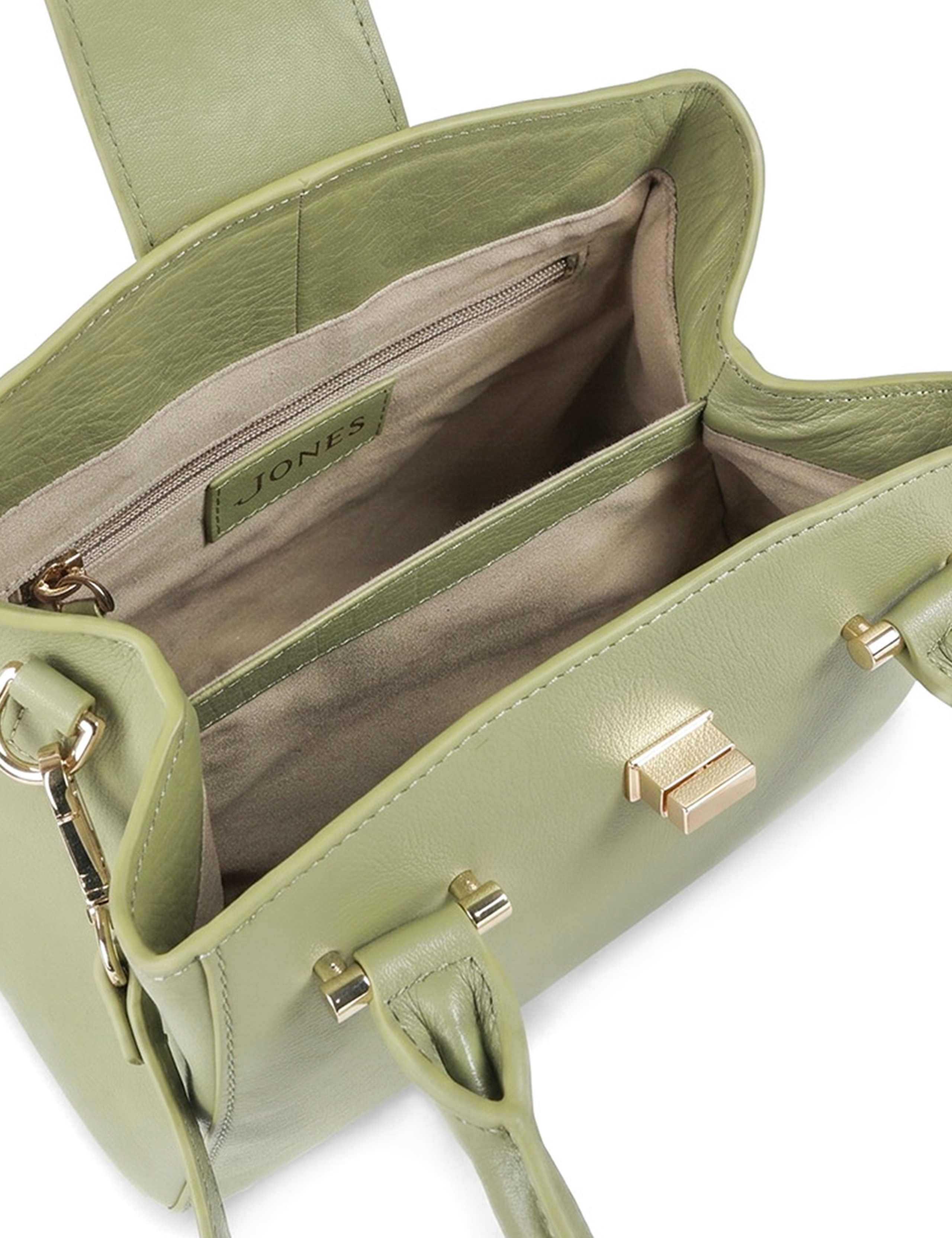 Leather Top Handle Bag 5 of 6