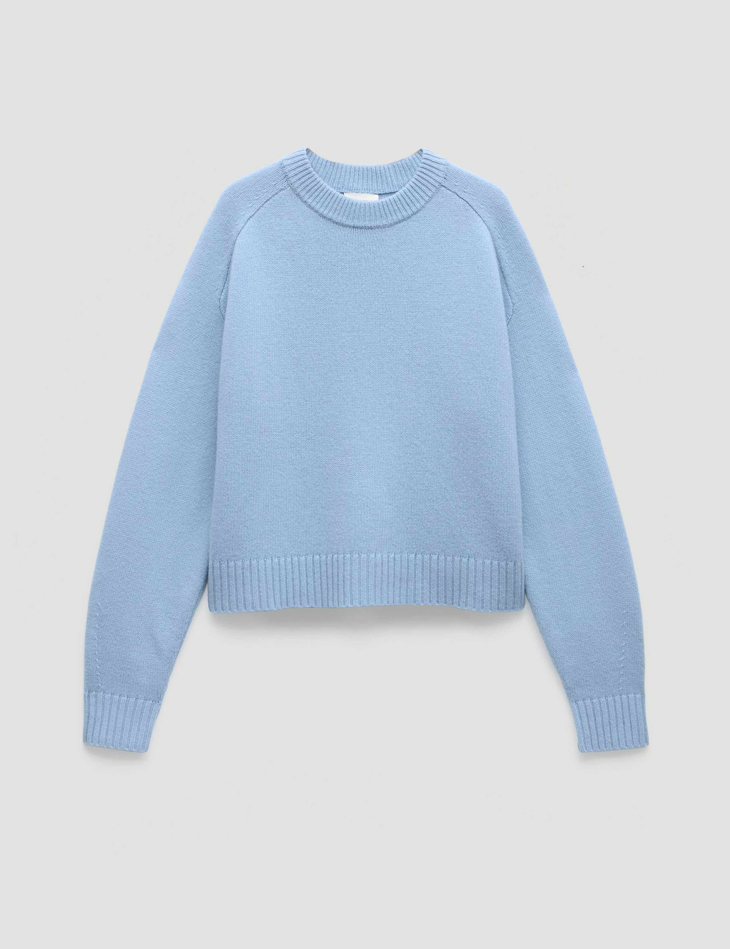 Pure Merino Wool Crew Neck Jumper 2 of 6