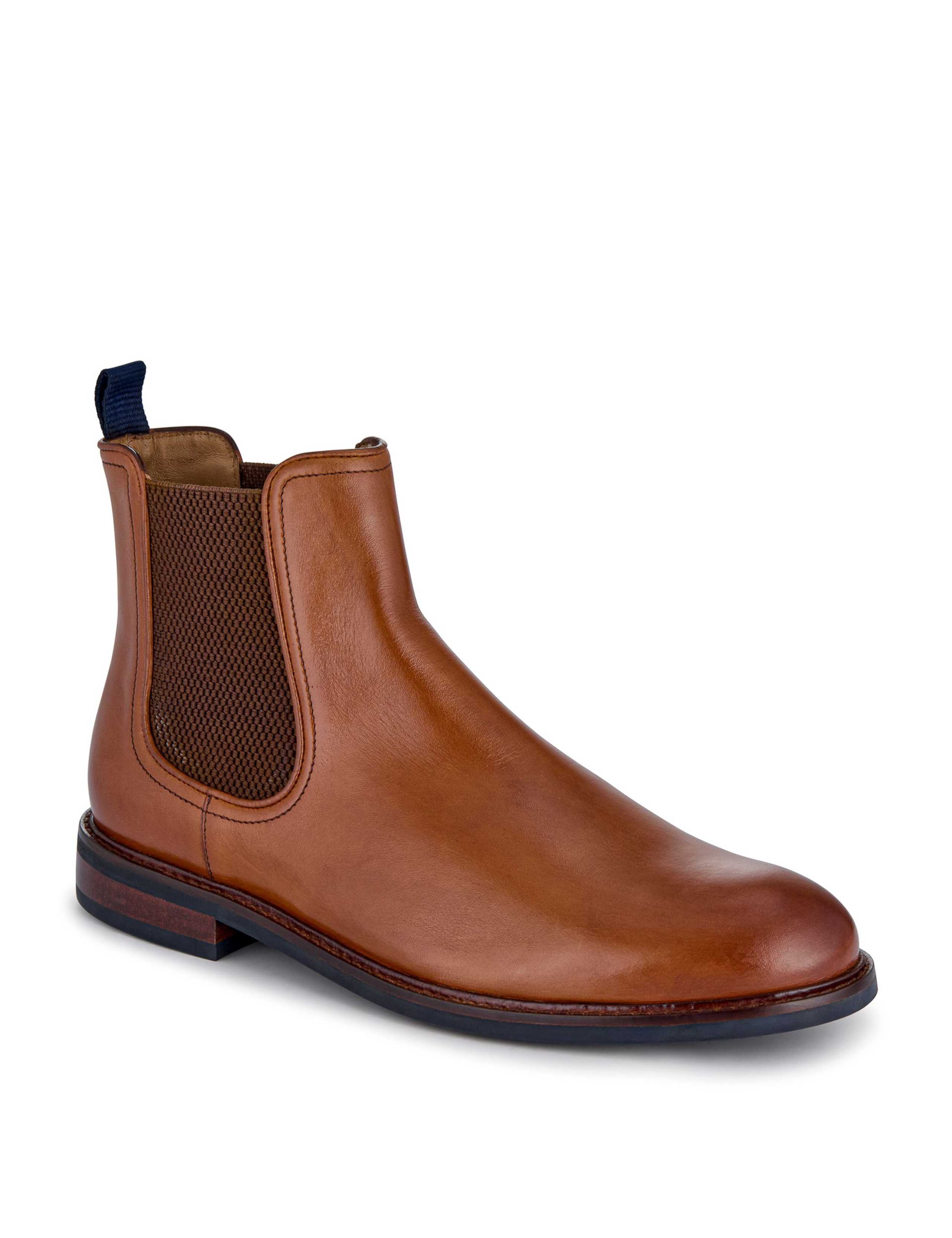 Leather Pull-On Chelsea Boots 2 of 6