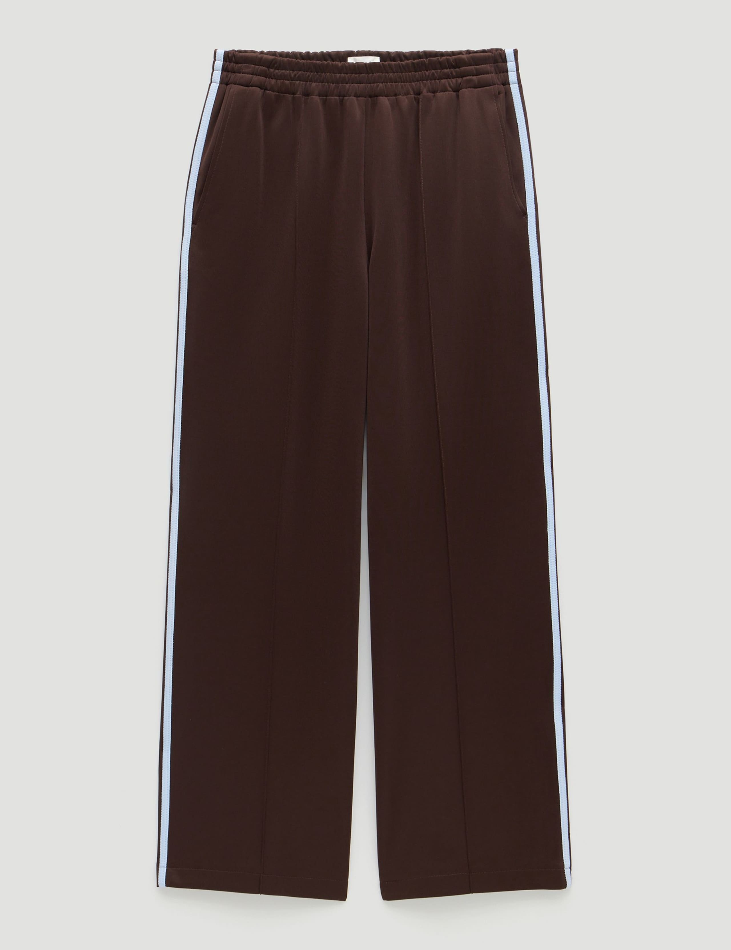 Cotton Blend Side Stripe Wide Leg Joggers 2 of 6