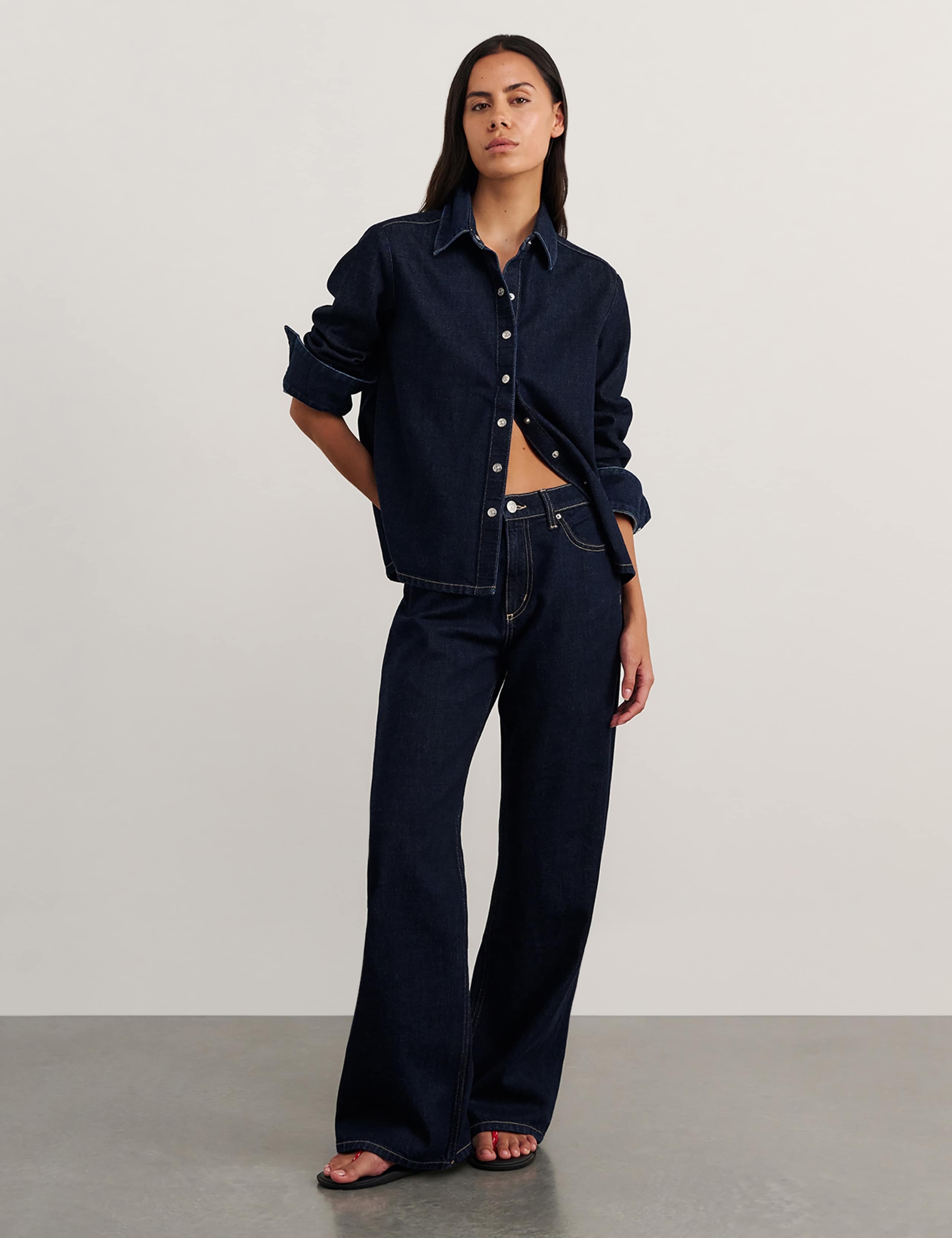 Denim Relaxed Shirt 2 of 5