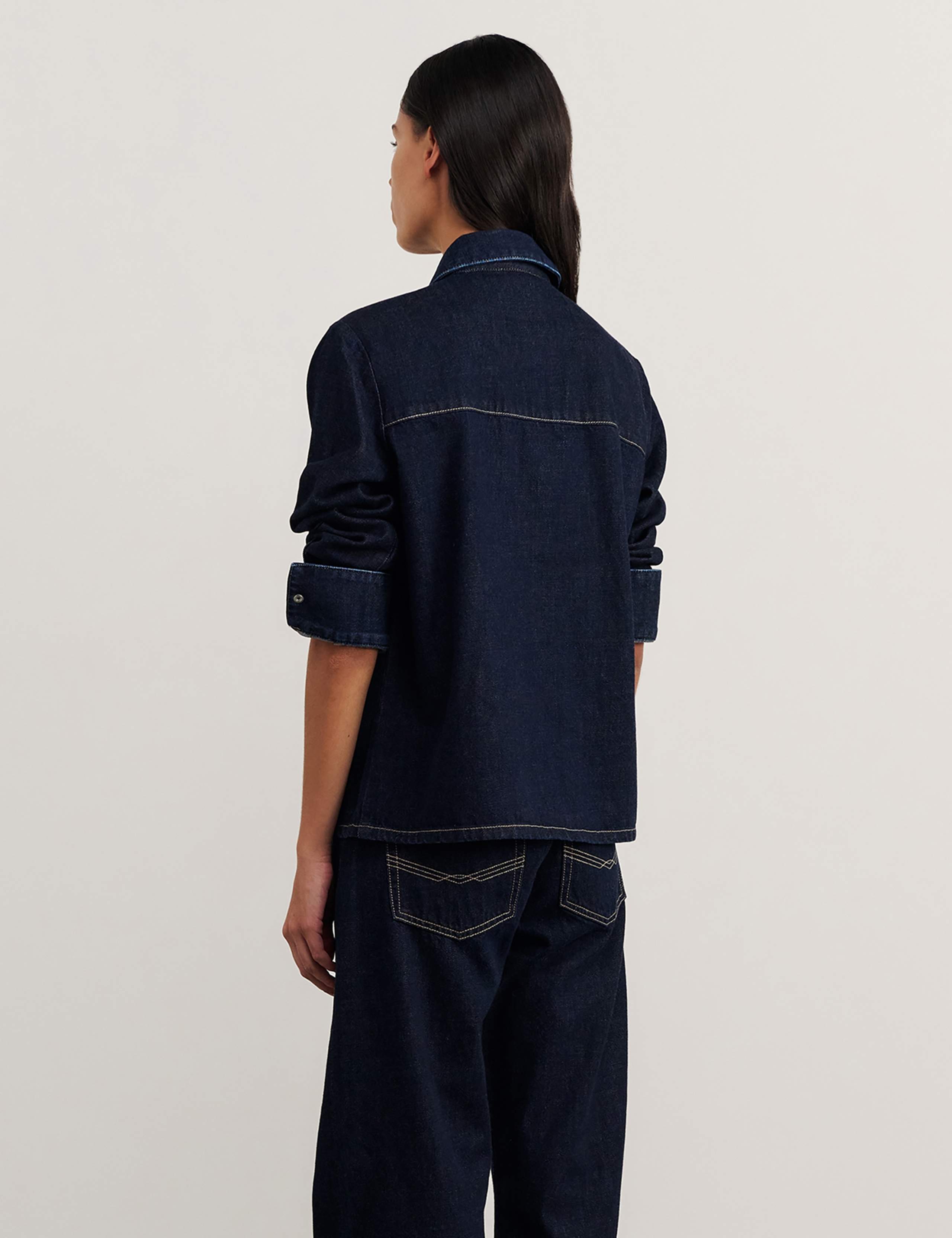Denim Relaxed Shirt 4 of 5