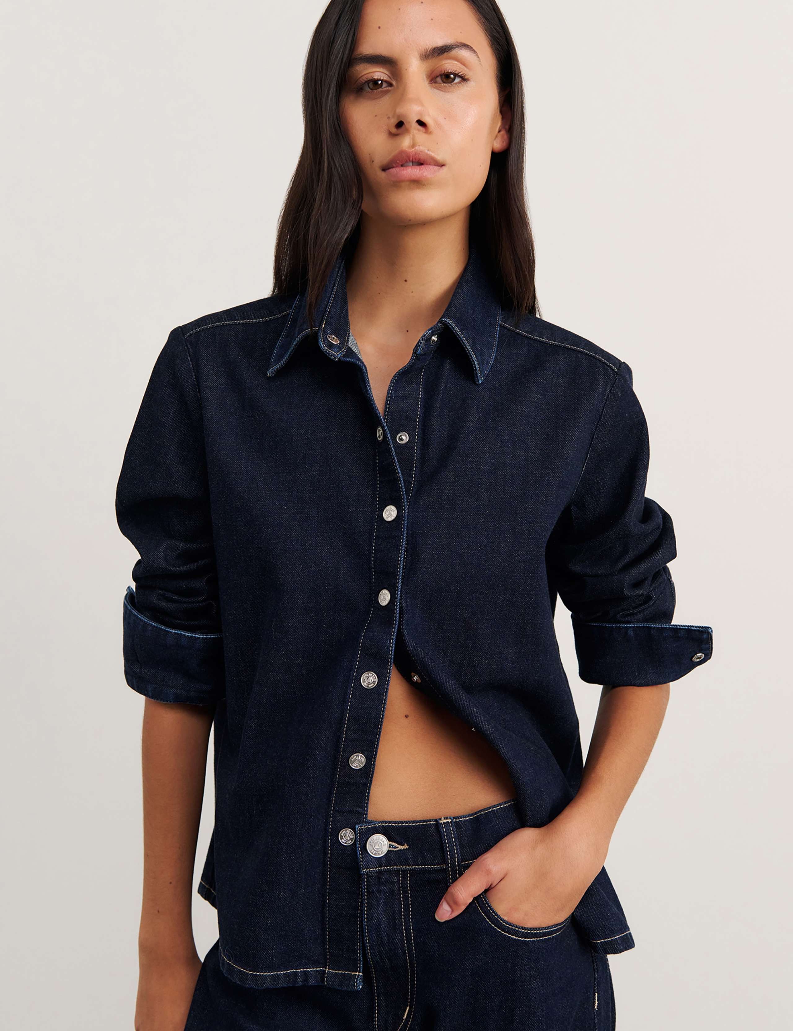 Denim Relaxed Shirt 5 of 5