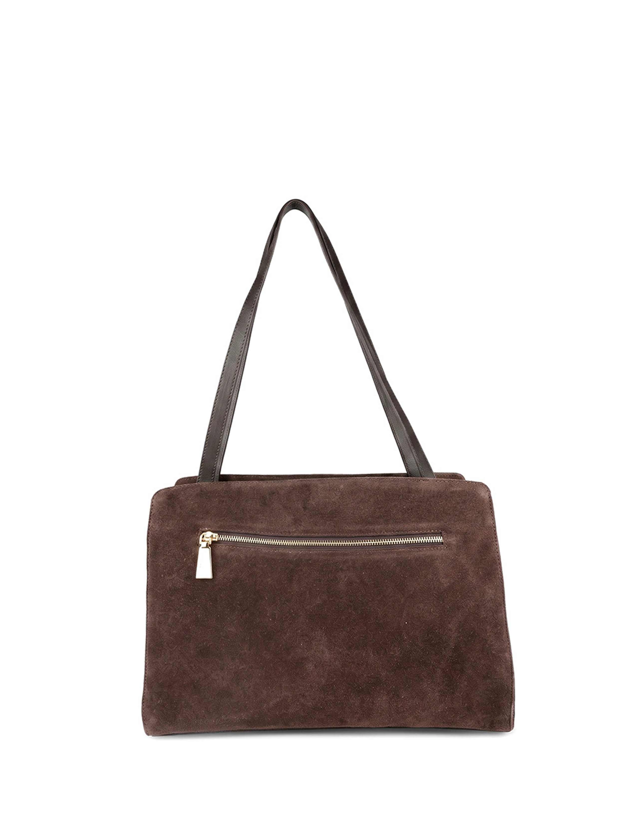 Leather Multi Pocket Shoulder Bag 2 of 6