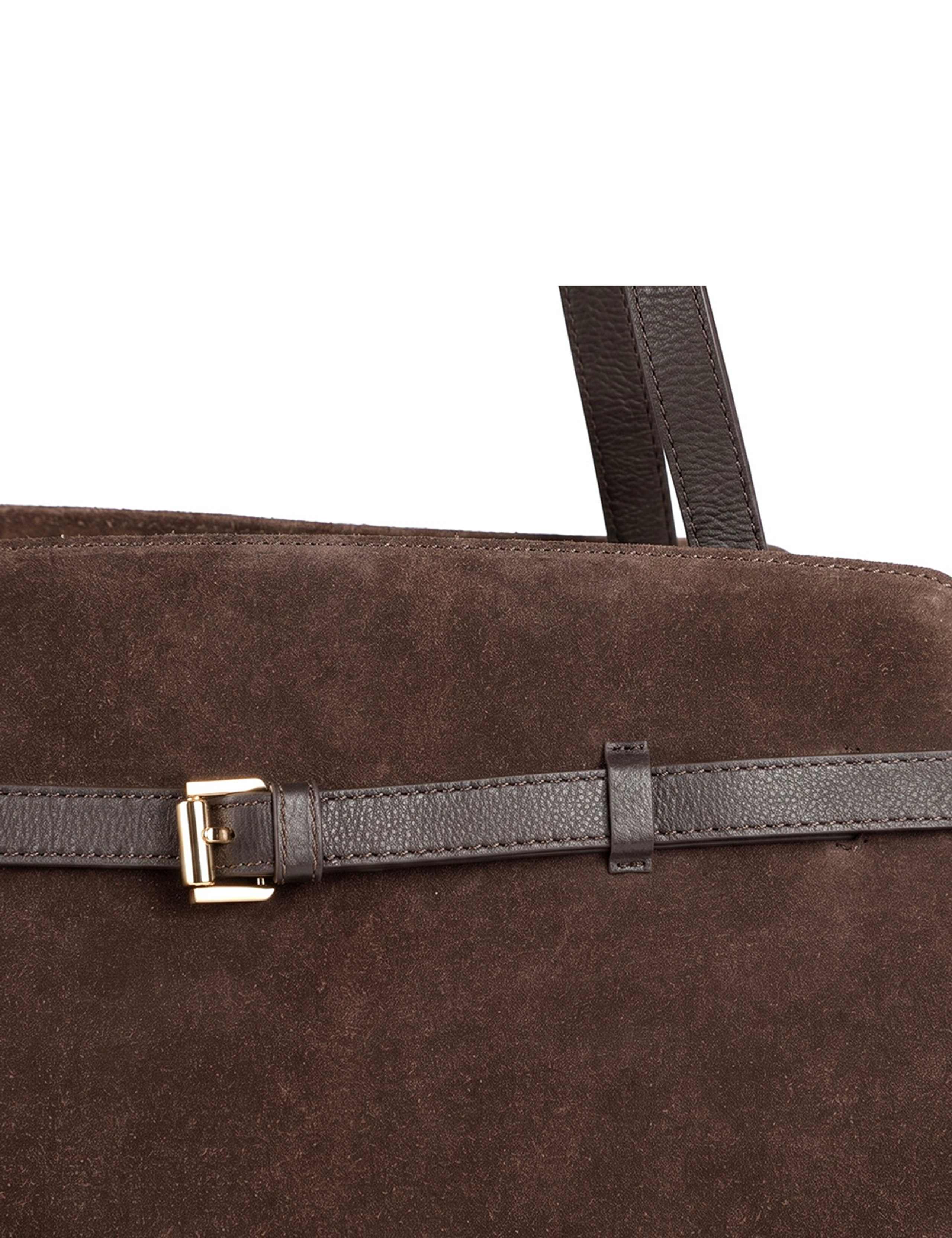 Leather Multi Pocket Shoulder Bag 3 of 6