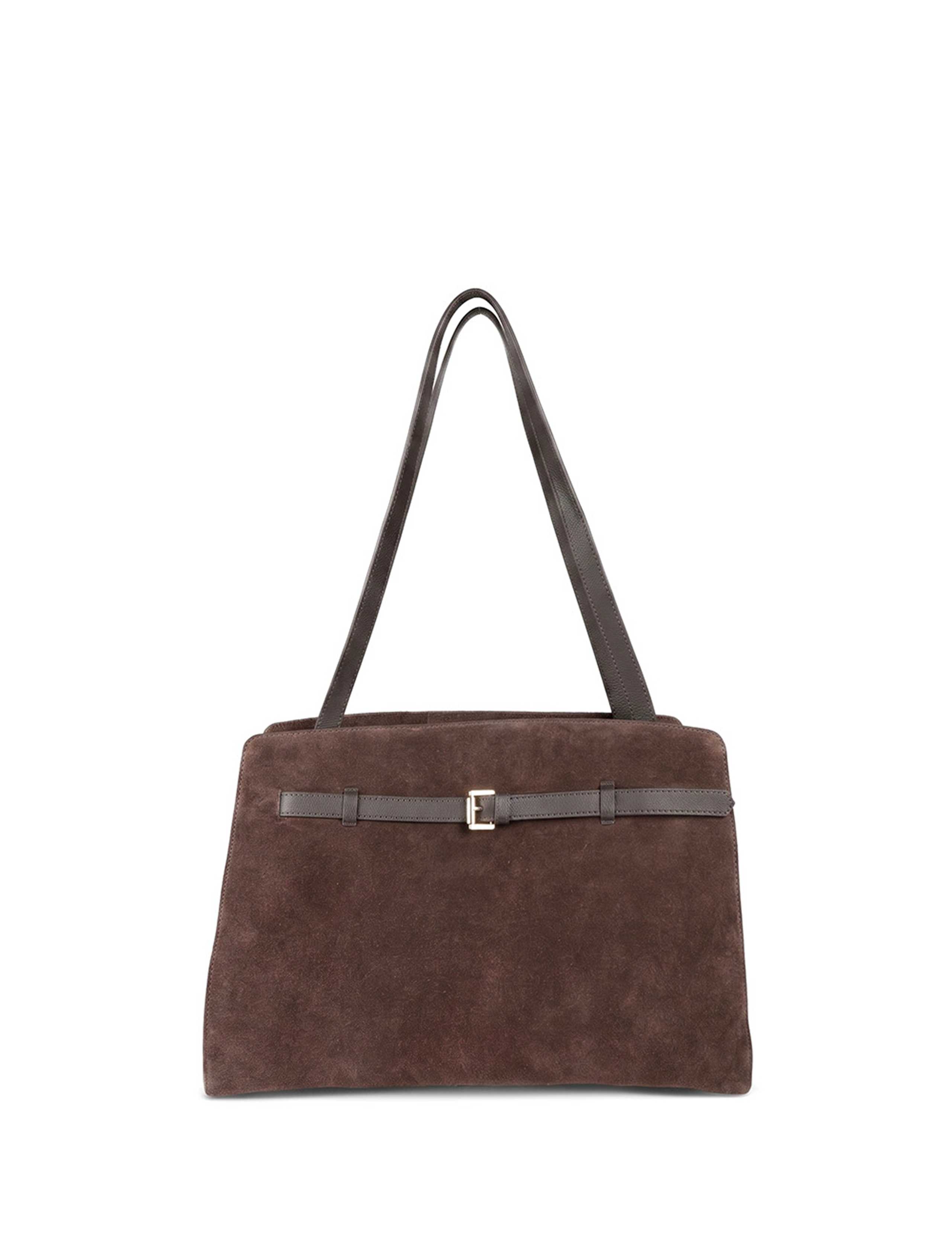 Leather Multi Pocket Shoulder Bag 4 of 6