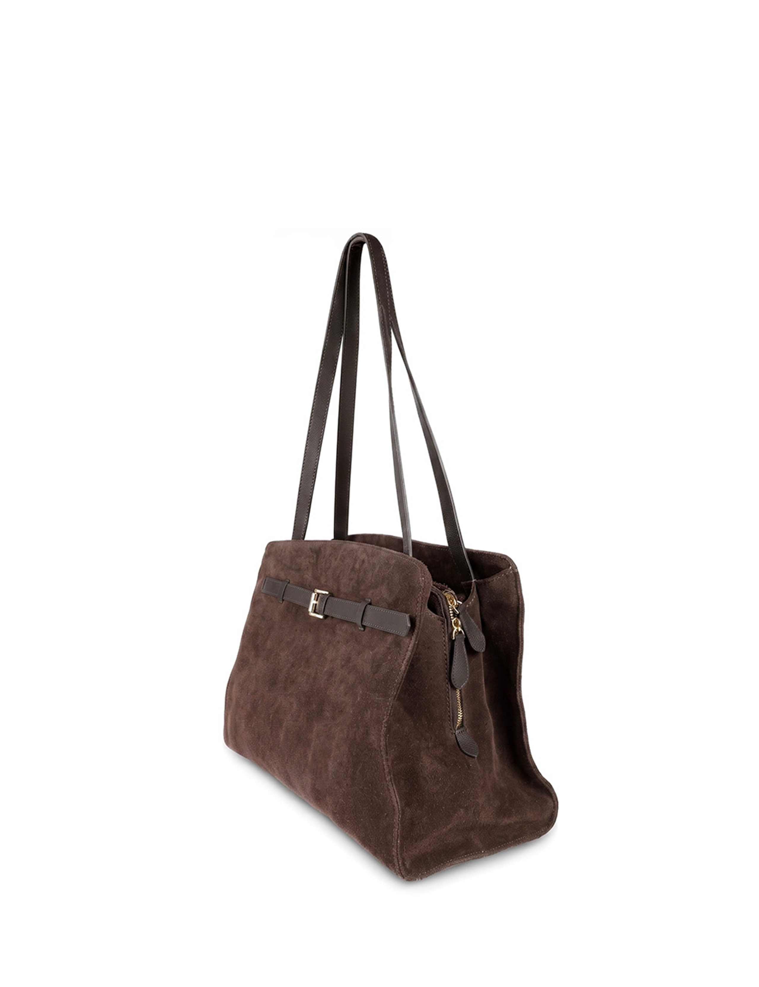 Leather Multi Pocket Shoulder Bag 5 of 6