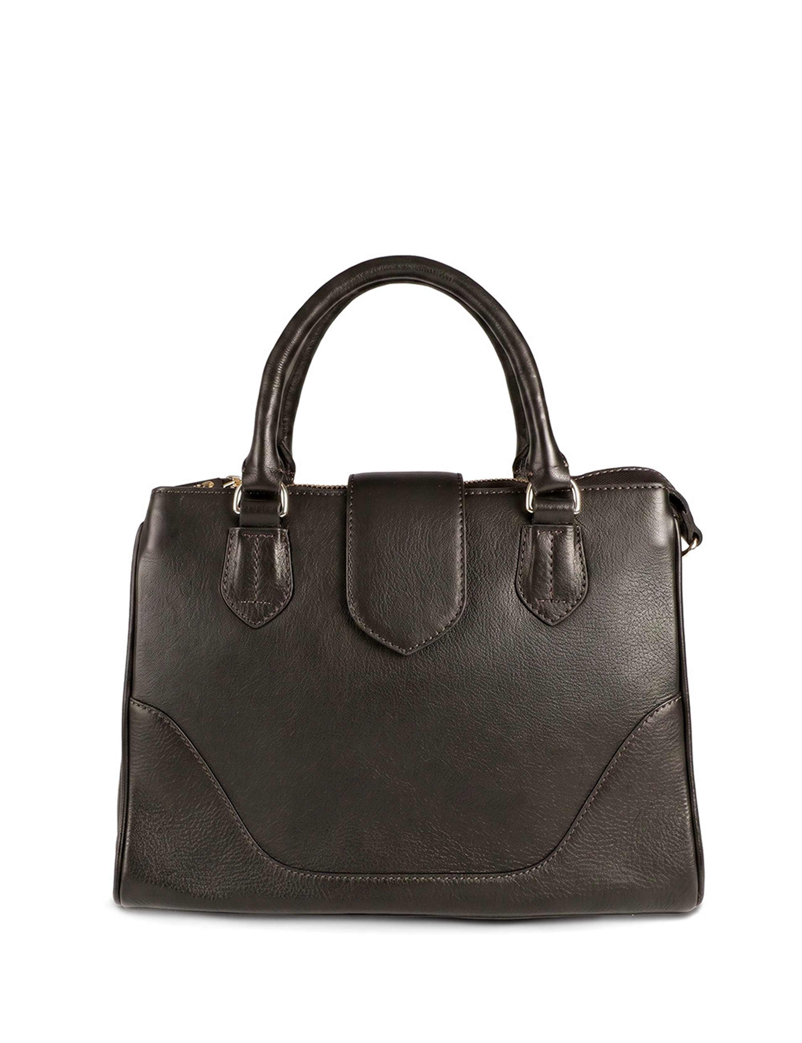 Leather Multi Pocket Grab Bag 2 of 5