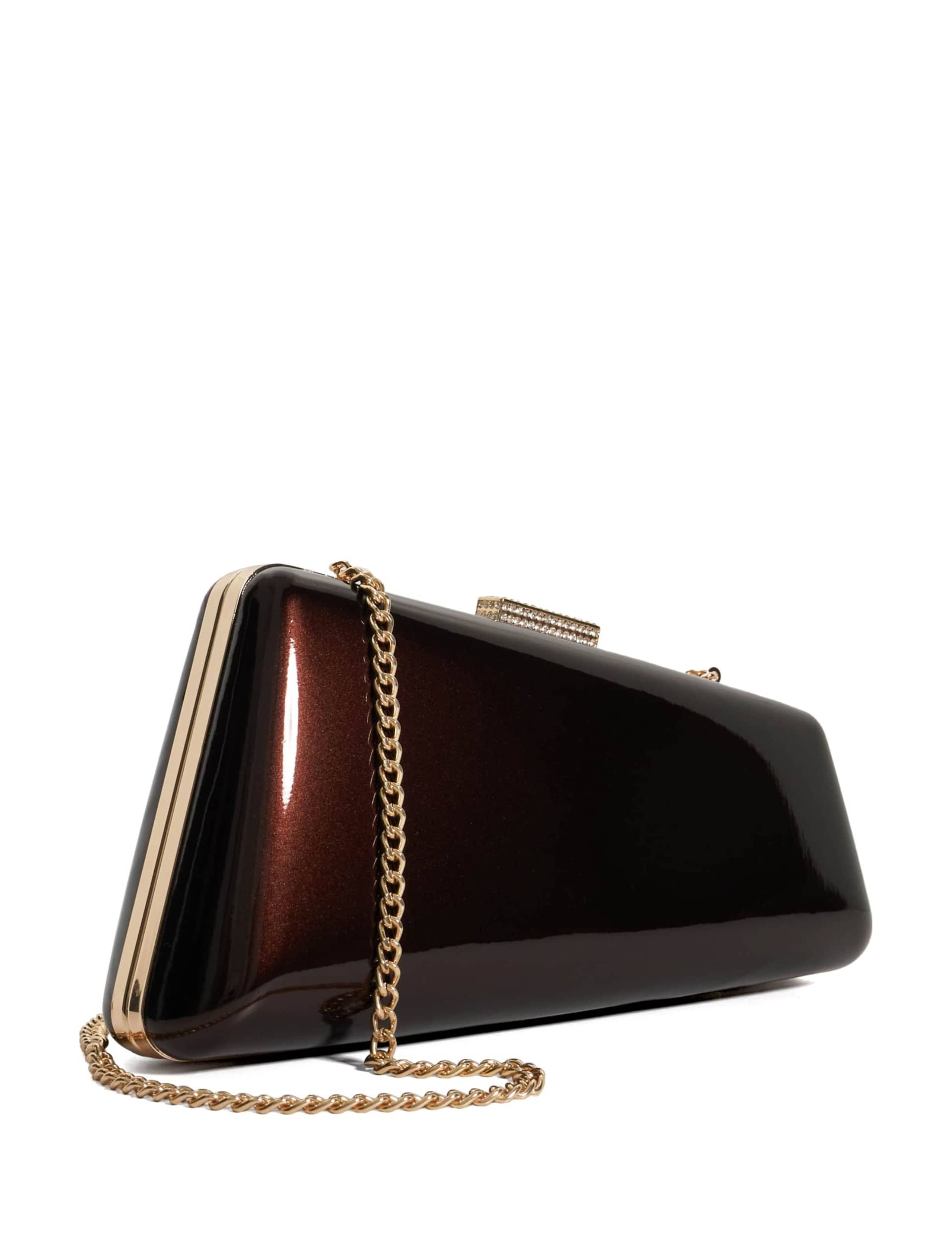 Embellished Asymmetric Angular Clutch Bag 3 of 6
