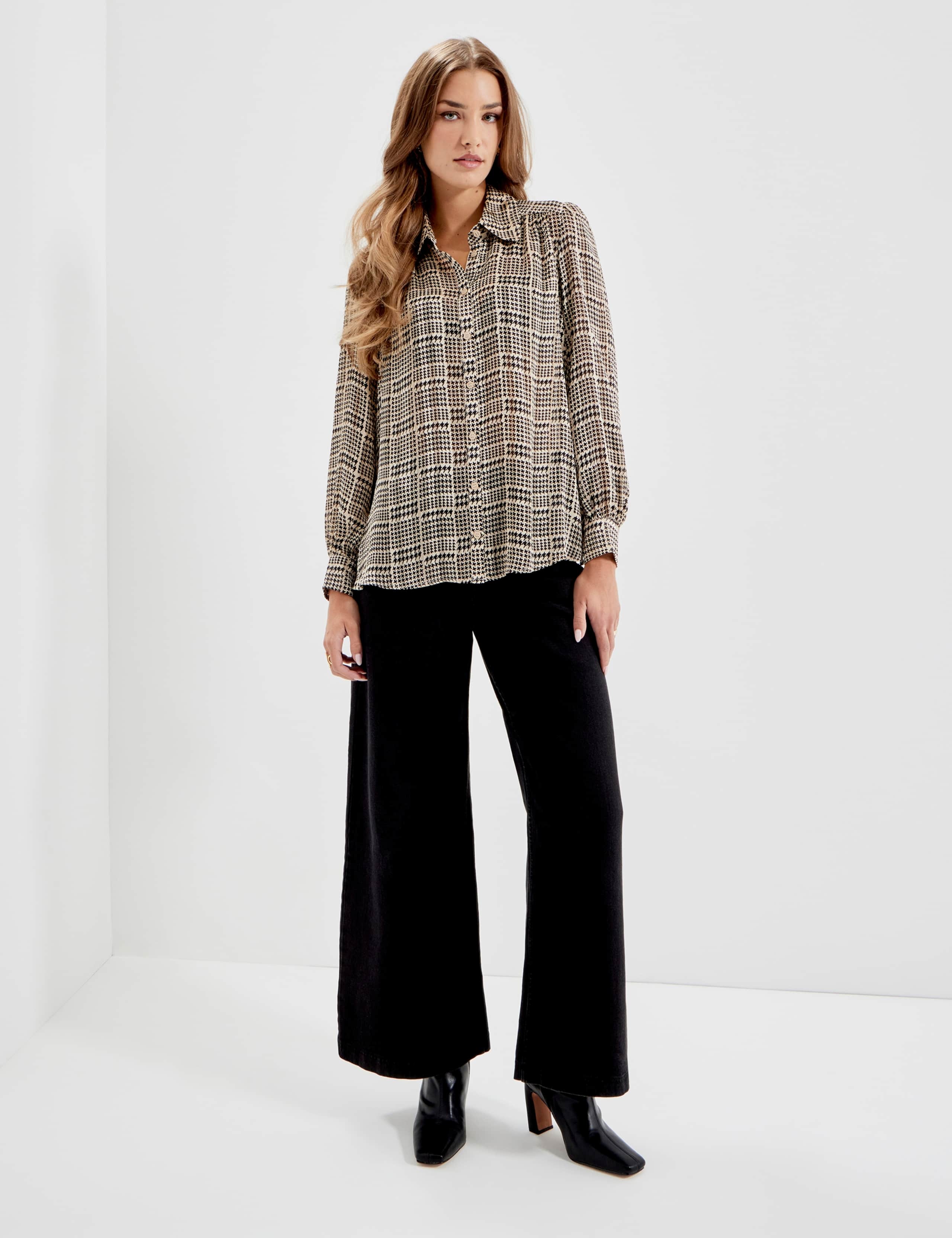 Printed V-Neck Blouse 9 of 10