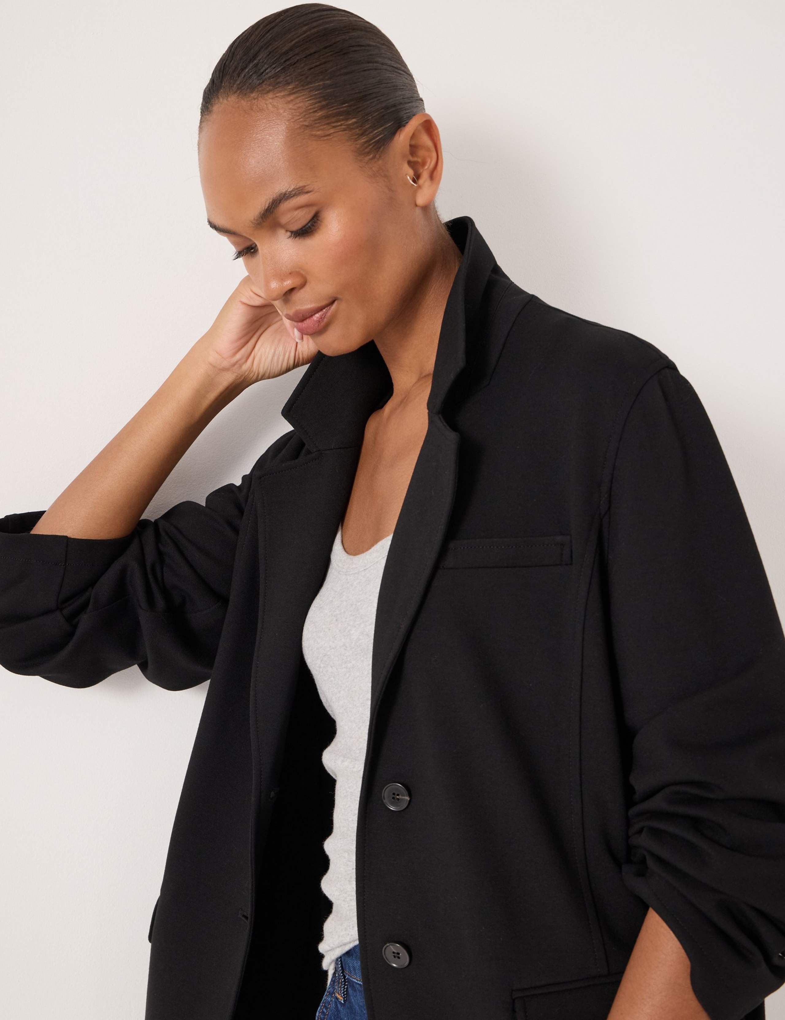 Ponte Relaxed Single Breasted Blazer 5 of 5