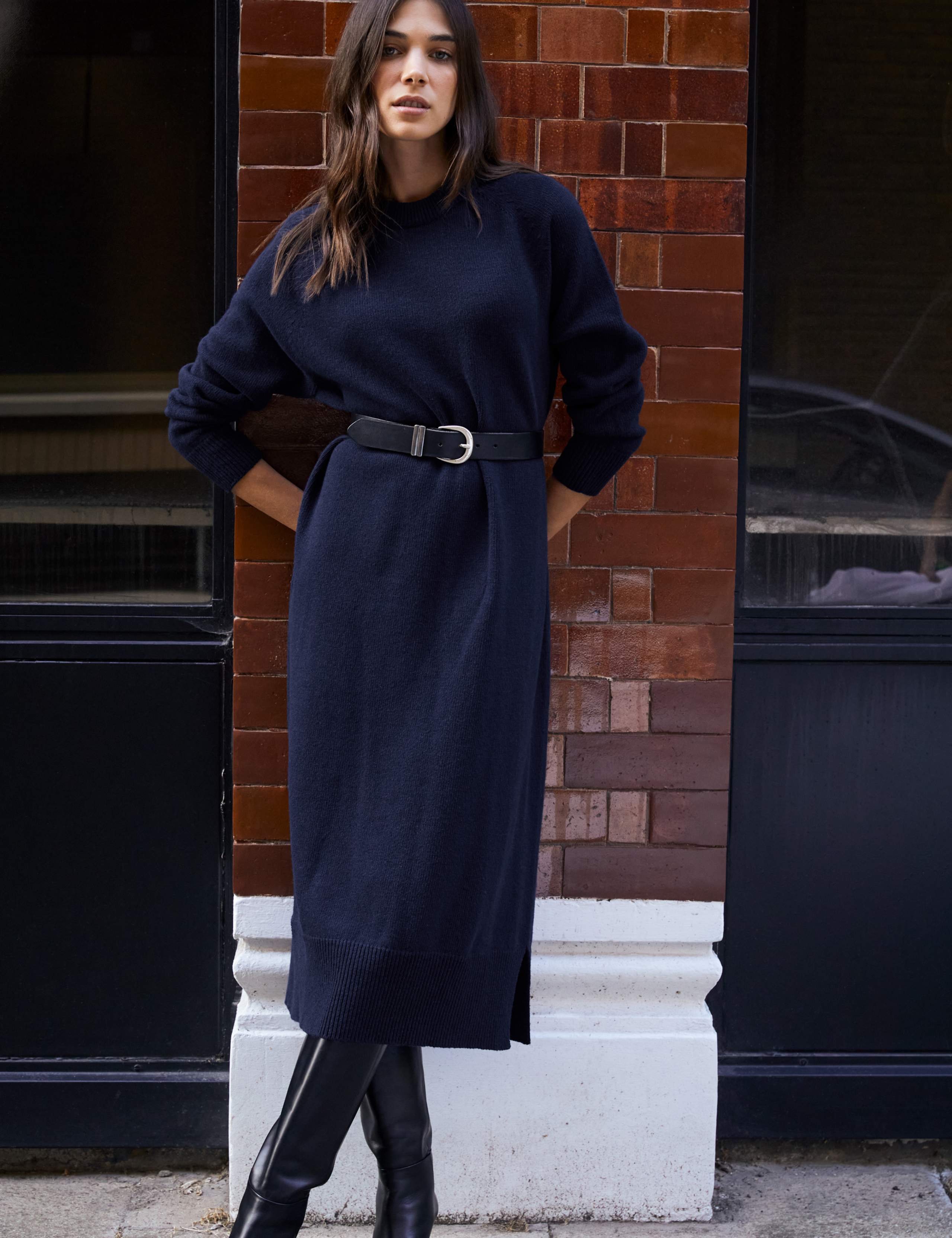Moll Wool Blend Knitted Dress 1 of 4