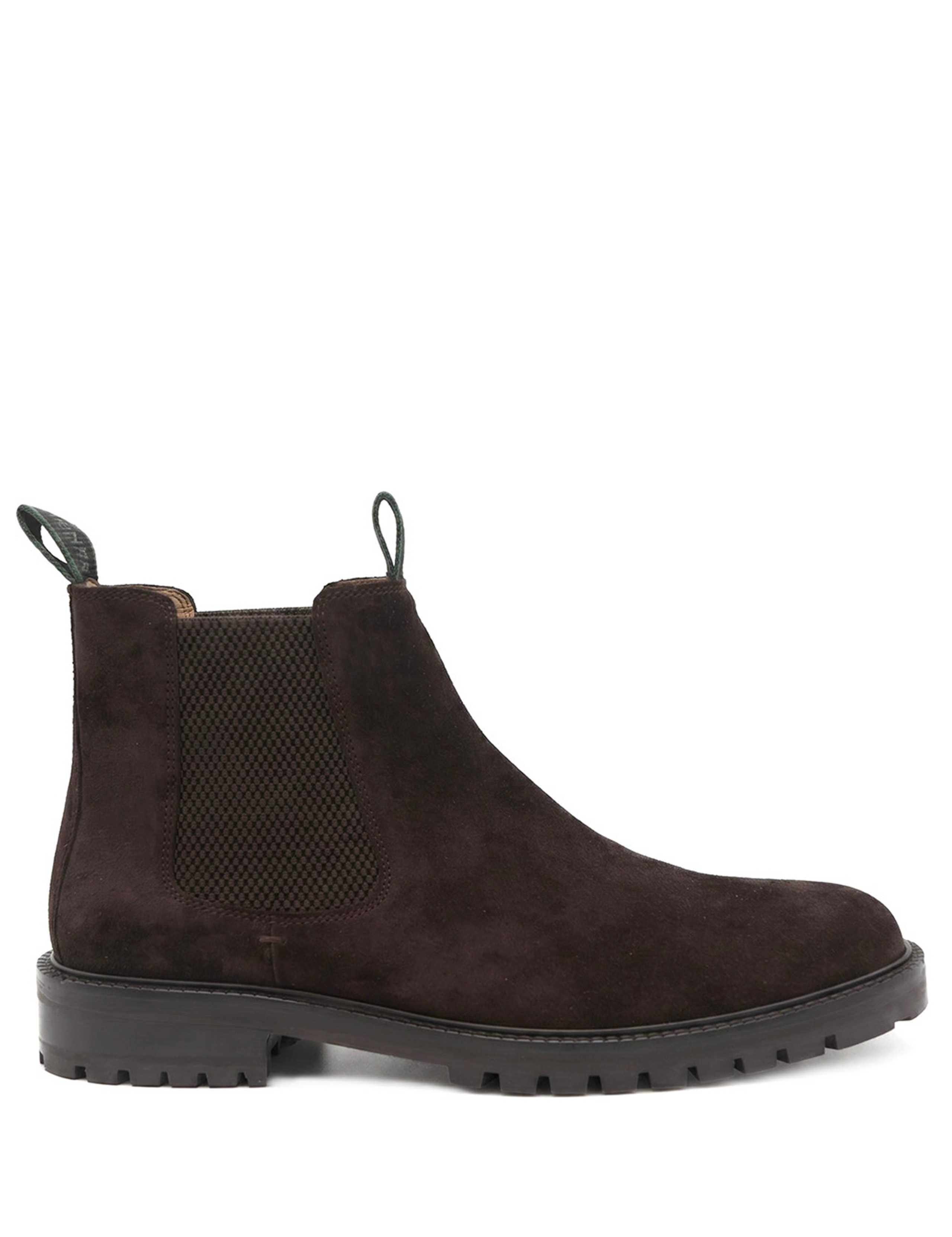 Leather Slip On Chelsea Boots 1 of 6