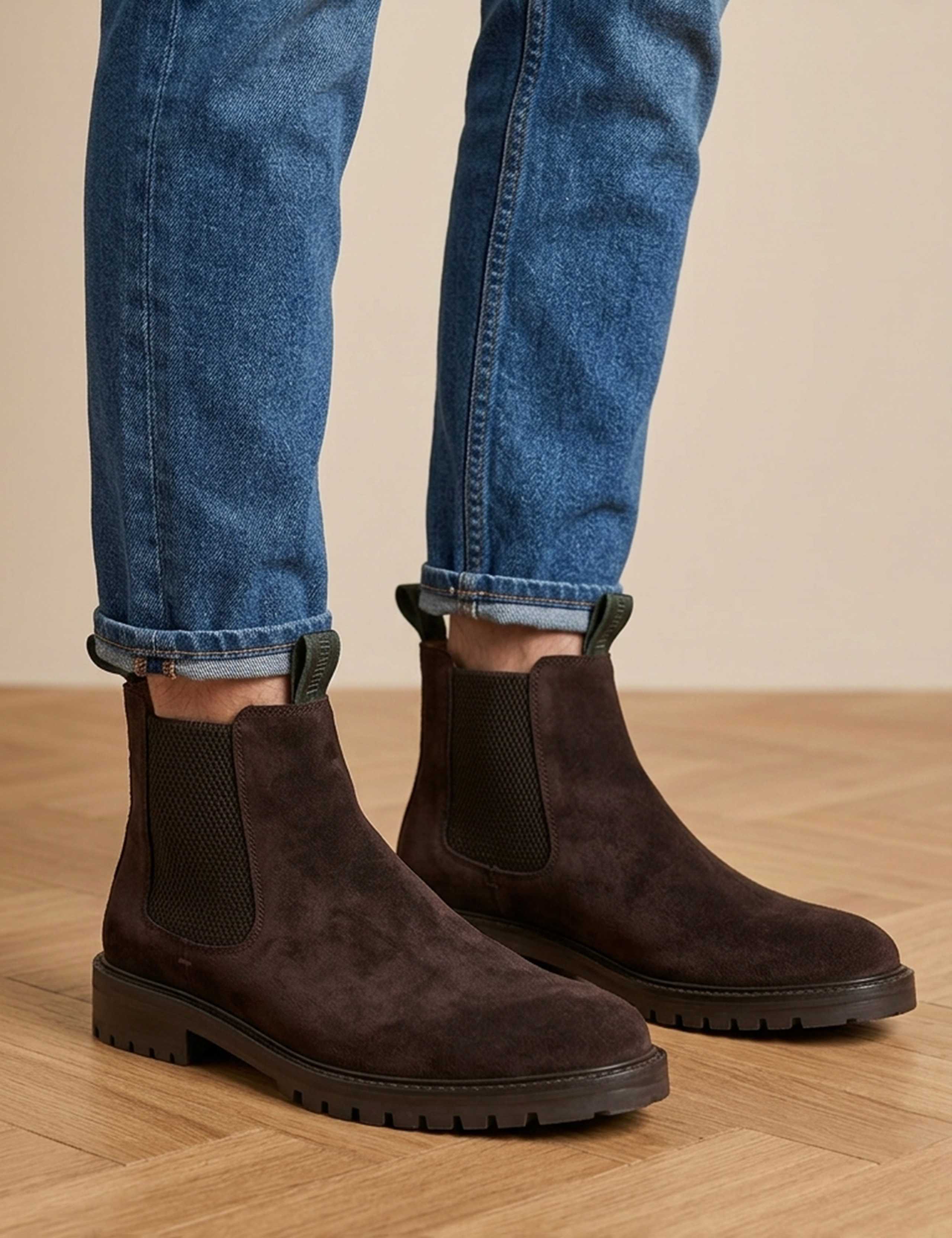 Leather Slip On Chelsea Boots 2 of 6
