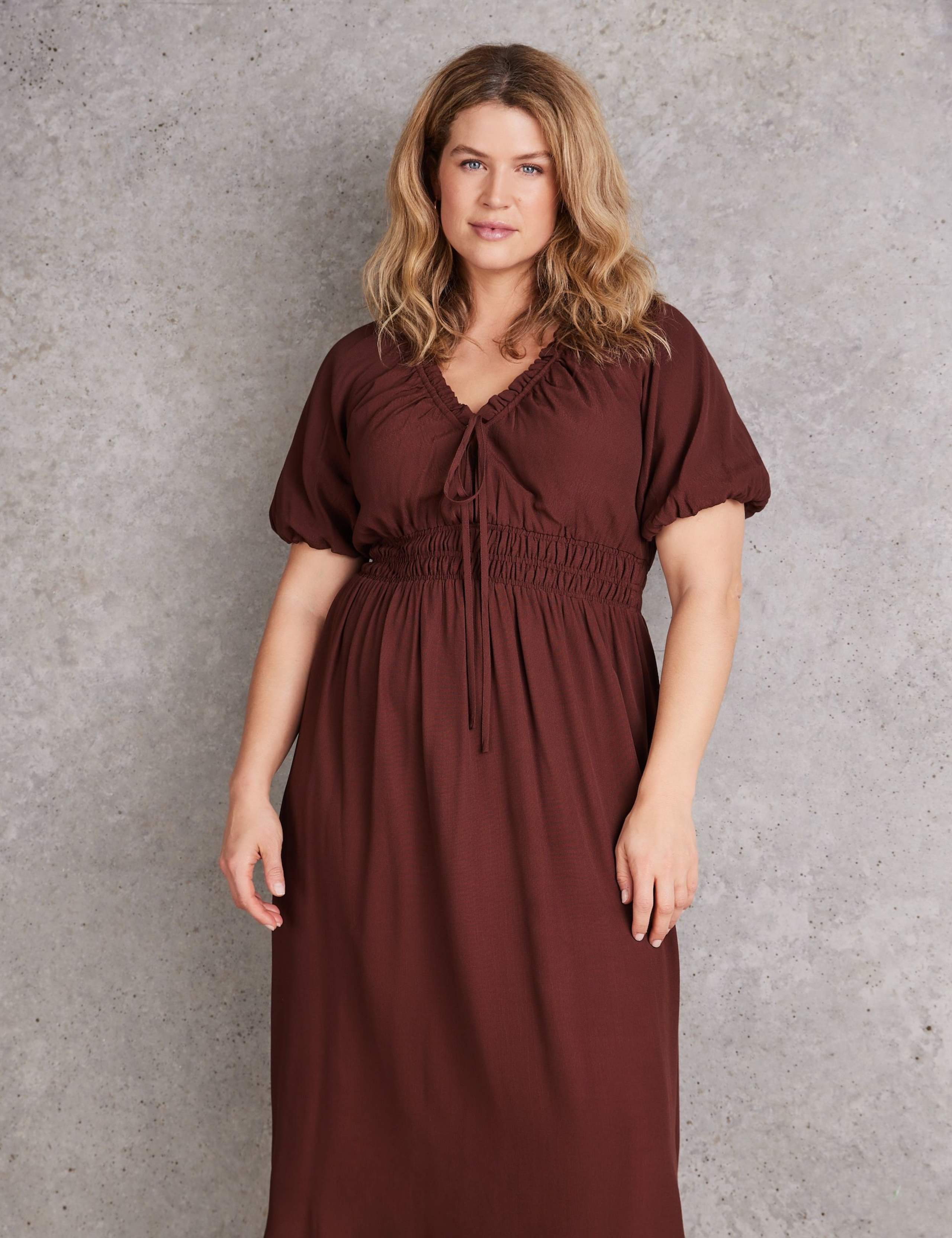 Maxi Waisted Dress 2 of 4