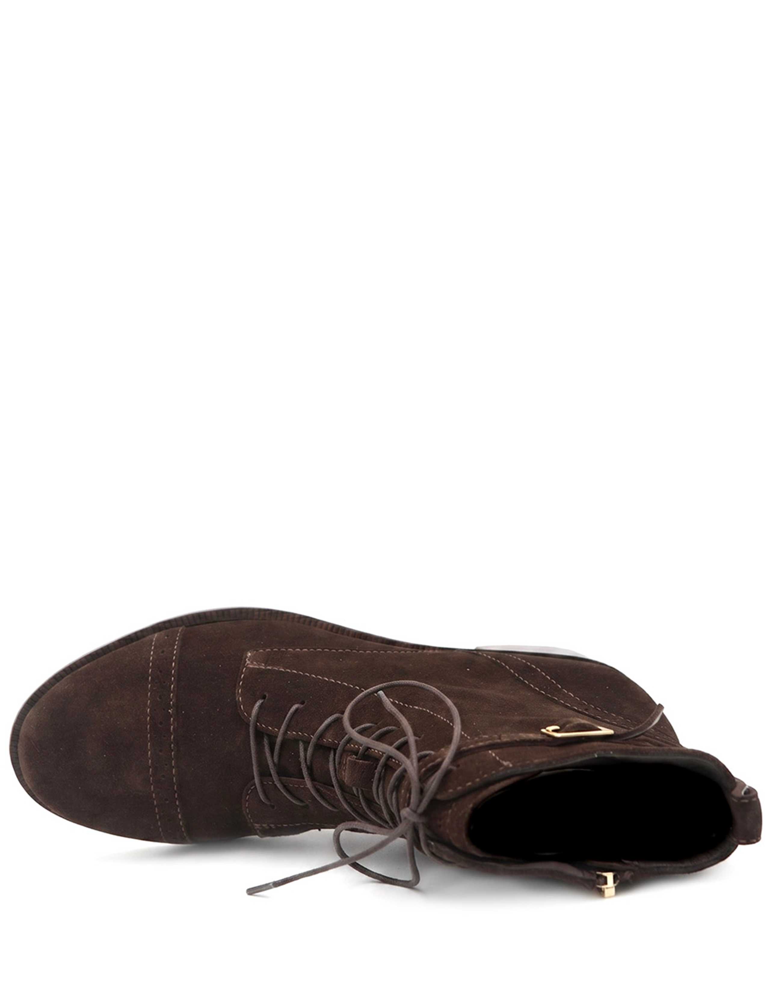 Leather Block Heel Ankle Boots 3 of 5